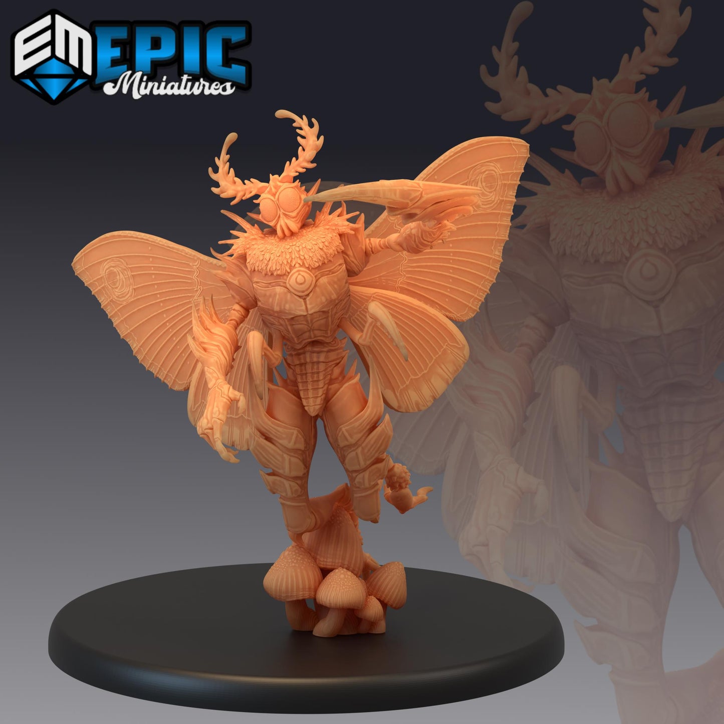 Mothman (Large) | #050 - Infested Woodlands | EPIC | 28mm