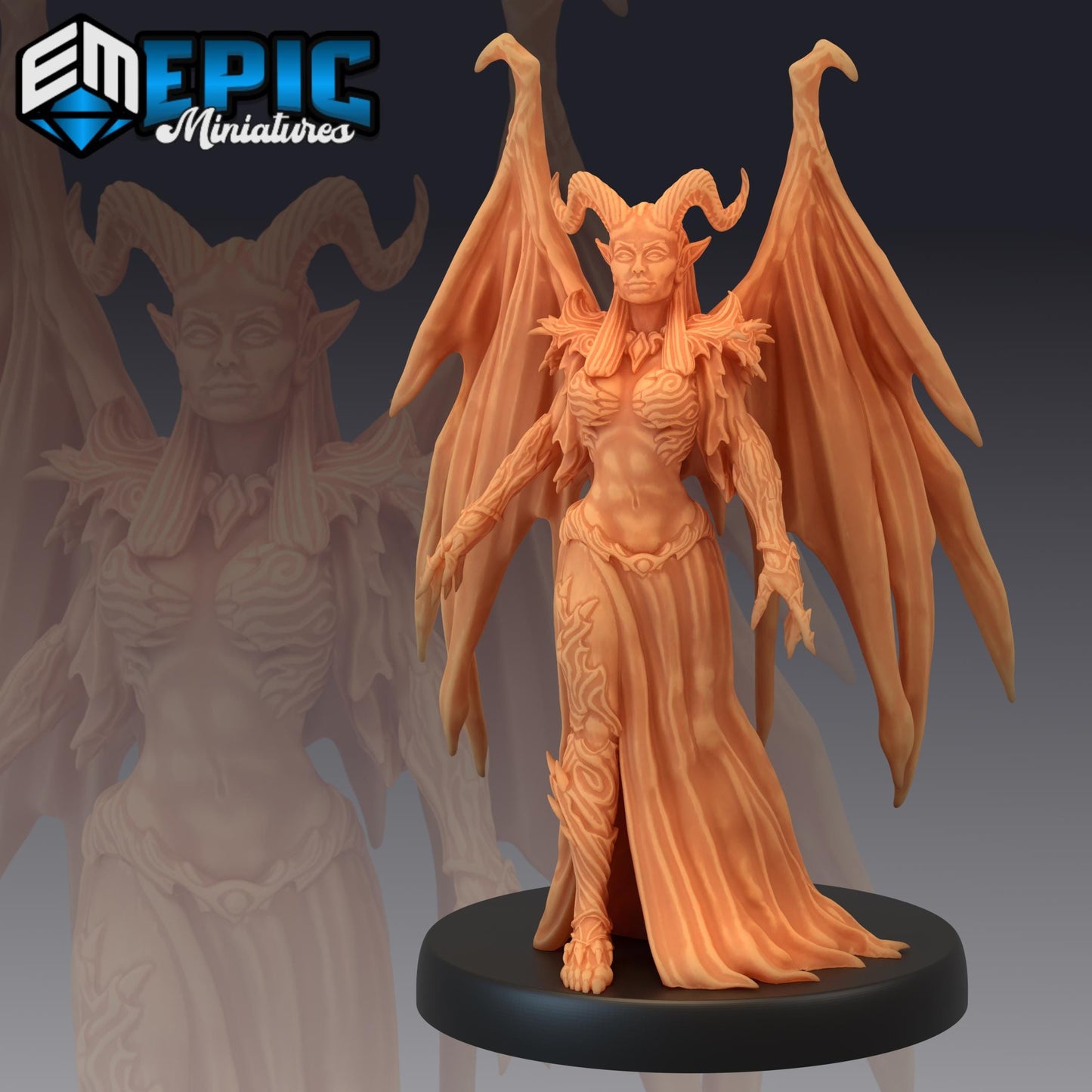 Devil Duchess (Medium) | #047 - Deadly Sins | EPIC | 28mm