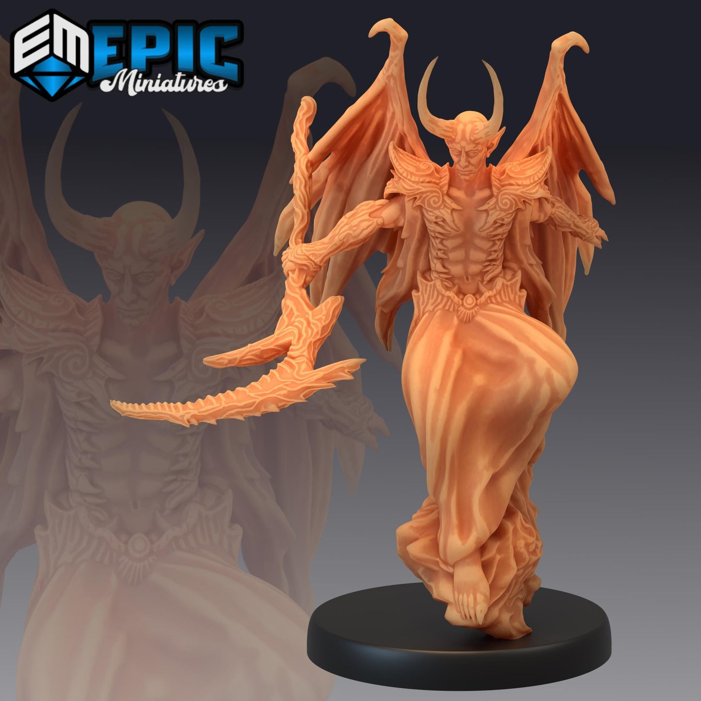 Devil Duke (Medium) | #047 - Deadly Sins | EPIC | 28mm