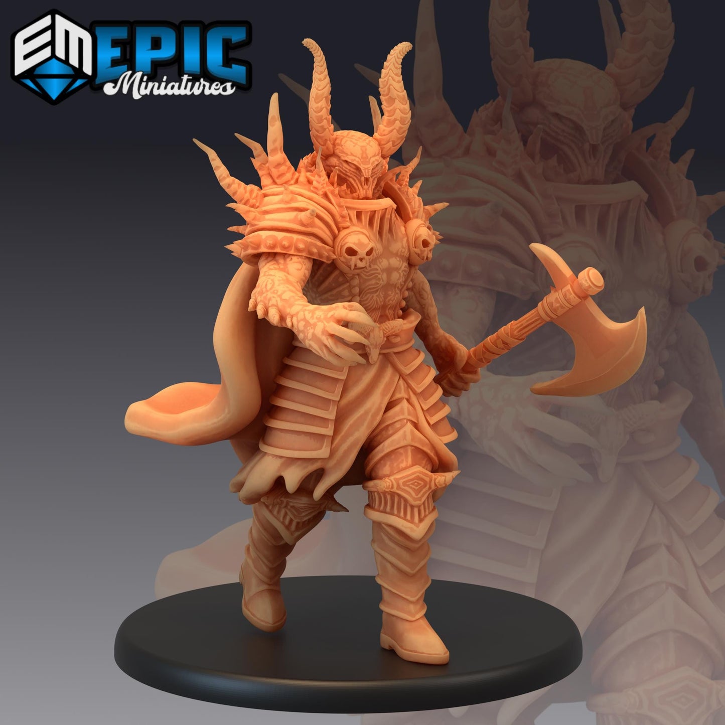 Devil Warlord (Large) | #047 - Deadly Sins | EPIC | 28mm