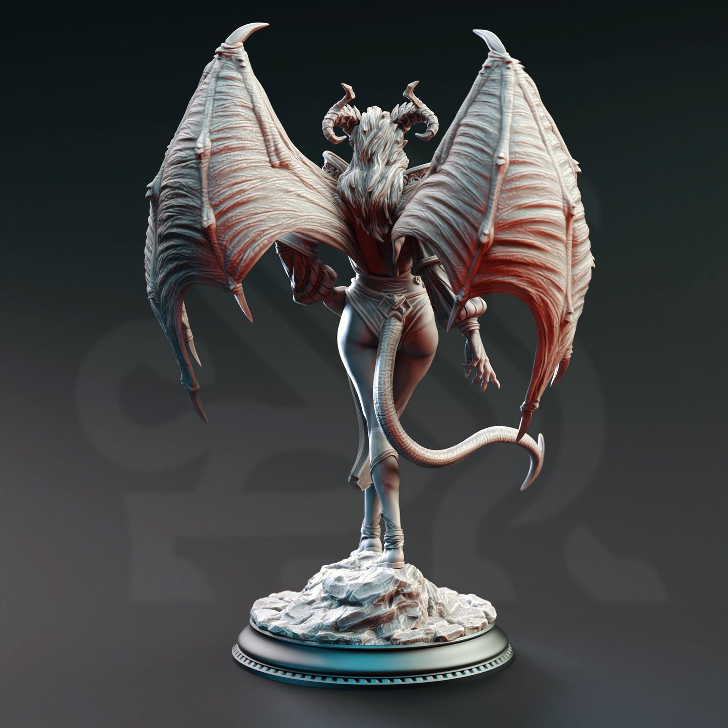Fortuna - Succubus of the Sixth (Medium) | DM Stash | 32mm Scale | Devils & Divine Pack