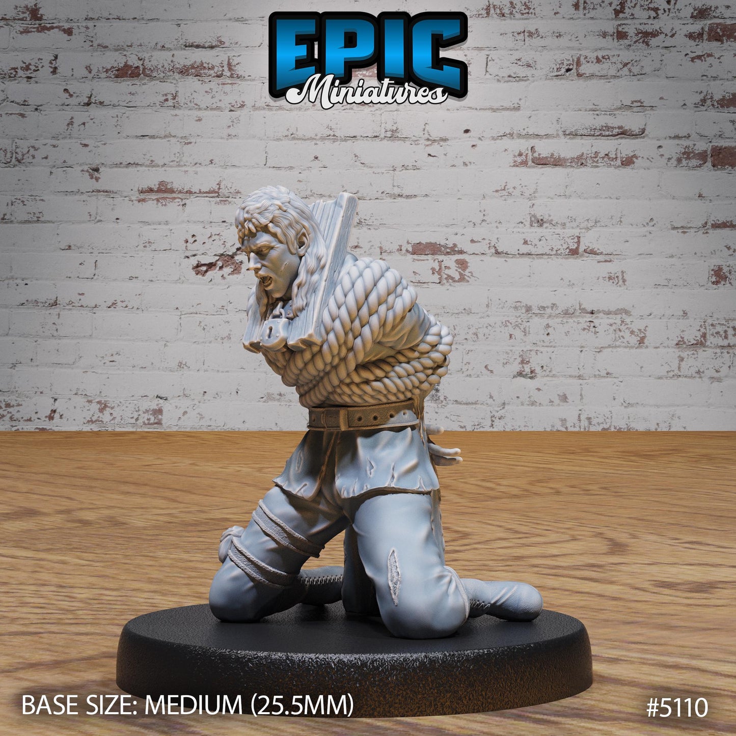 Prisoner (Medium) | Premium DnD Miniatures | High Quality Resin | D&D RPG