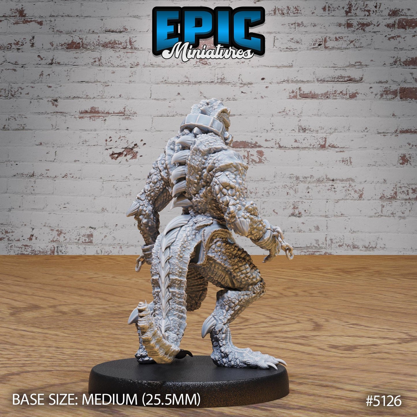 Lizardfolk Slave (Medium)| Premium DnD Miniatures | High Quality Resin | D&D RPG