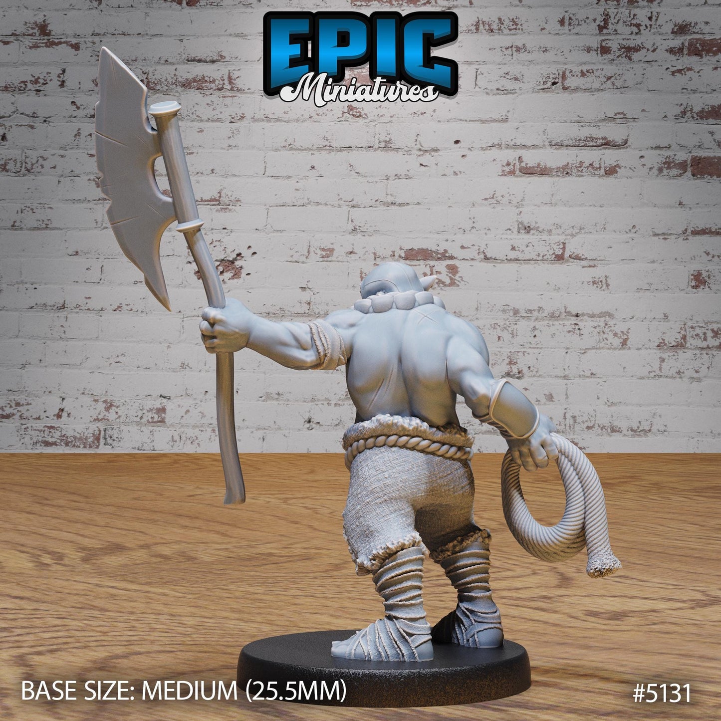 Troll Executioner (Medium)| Premium DnD Miniatures | High Quality Resin | D&D RPG