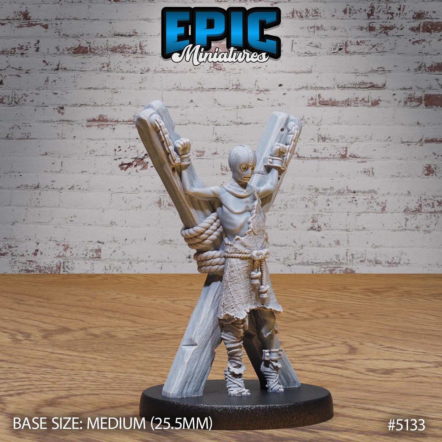 Old Prisoner v2 (Medium)| Premium DnD Miniatures | High Quality Resin | D&D RPG