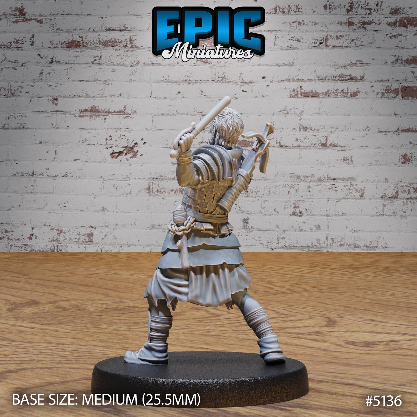 Human Jailer (Medium)| Premium DnD Miniatures | High Quality Resin | D&D RPG