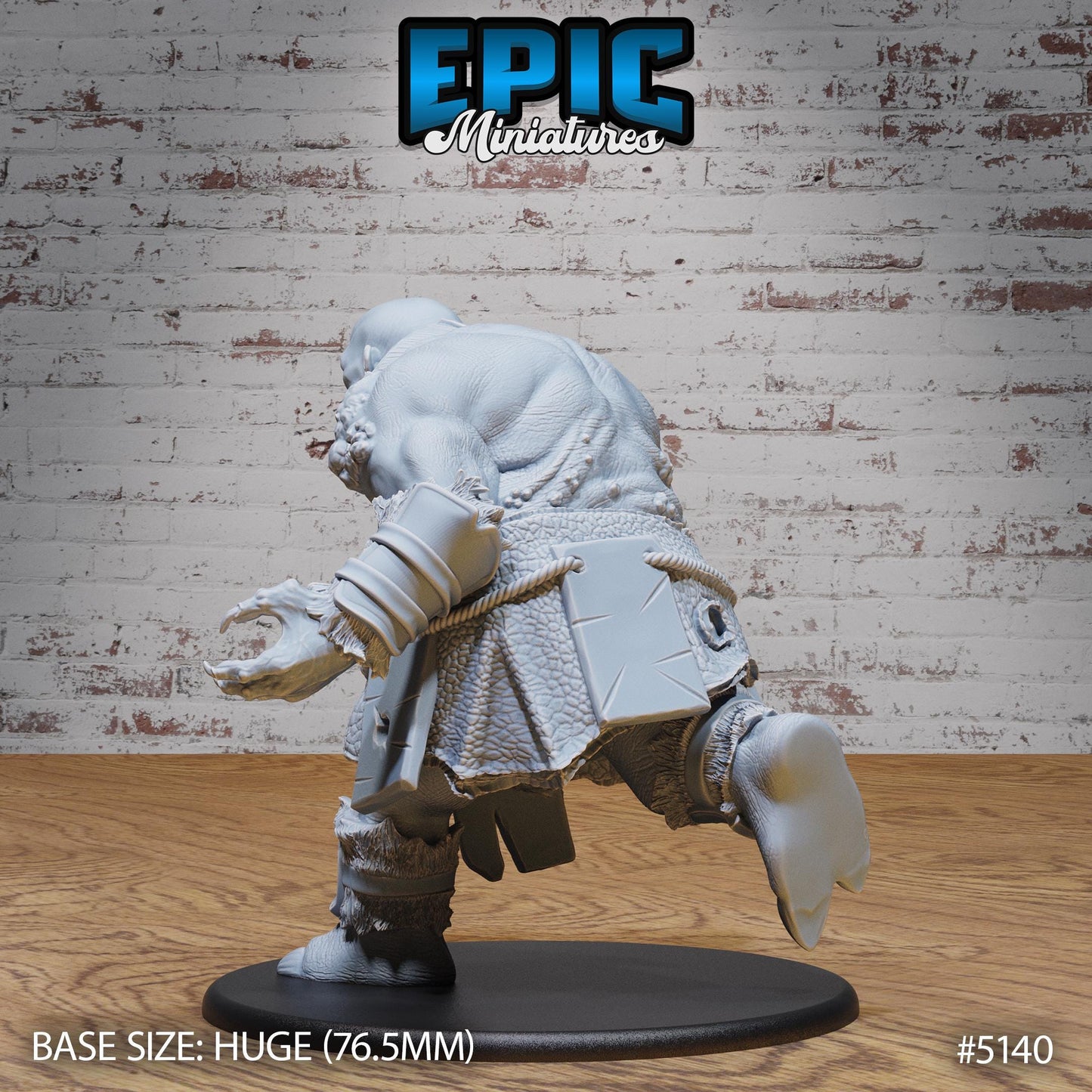 Captured Hill Giant (Huge) | Premium DnD Miniatures | High Quality Resin | D&D RPG
