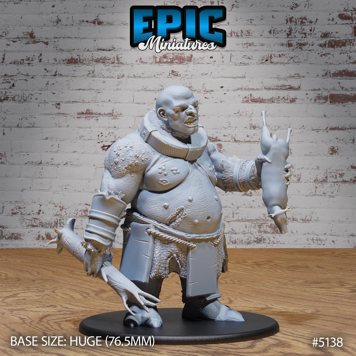 Captured Hill Giant (Huge) | Premium DnD Miniatures | High Quality Resin | D&D RPG