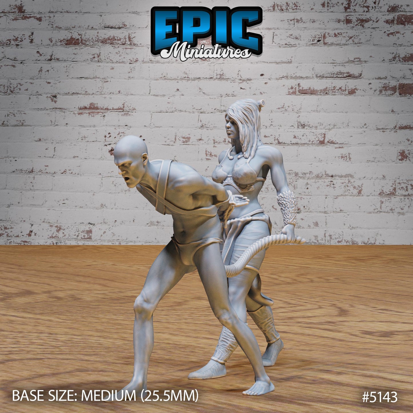 Female Slaver (Medium) | Premium DnD Miniatures | High Quality Resin | D&D RPG