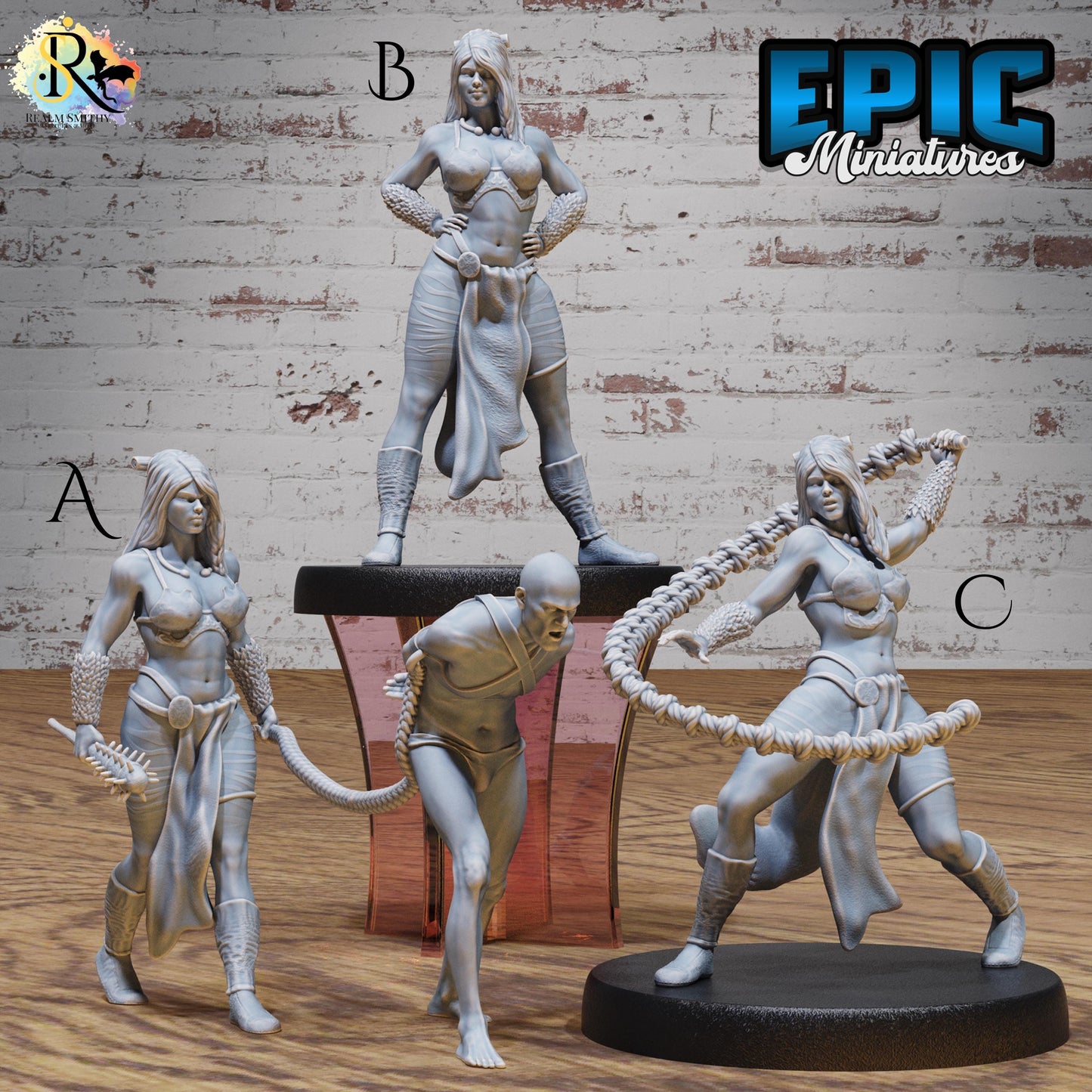 Female Slaver (Medium) | Premium DnD Miniatures | High Quality Resin | D&D RPG