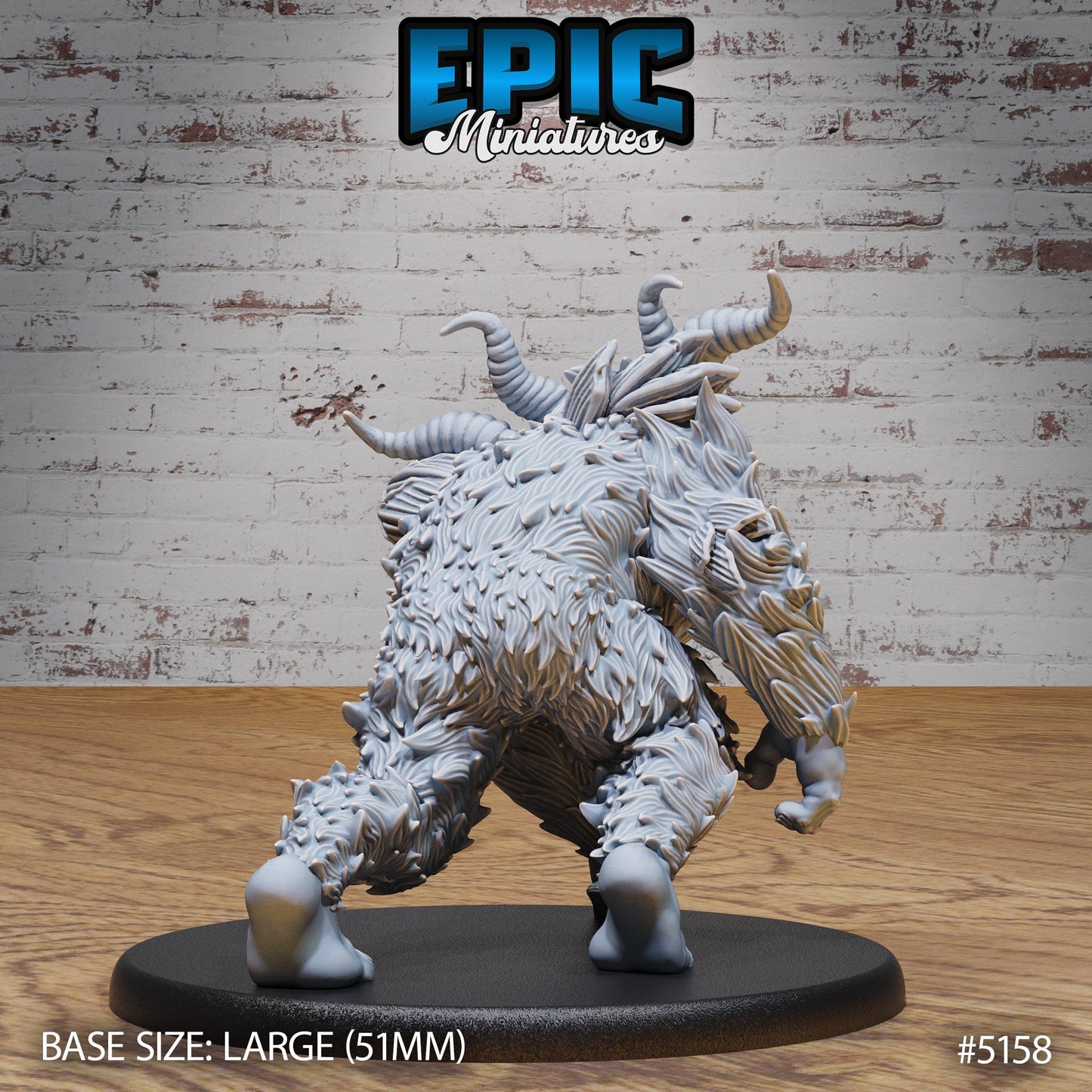 Old Yeti (Large) | Premium DnD Miniatures | High Quality Resin | D&D RPG