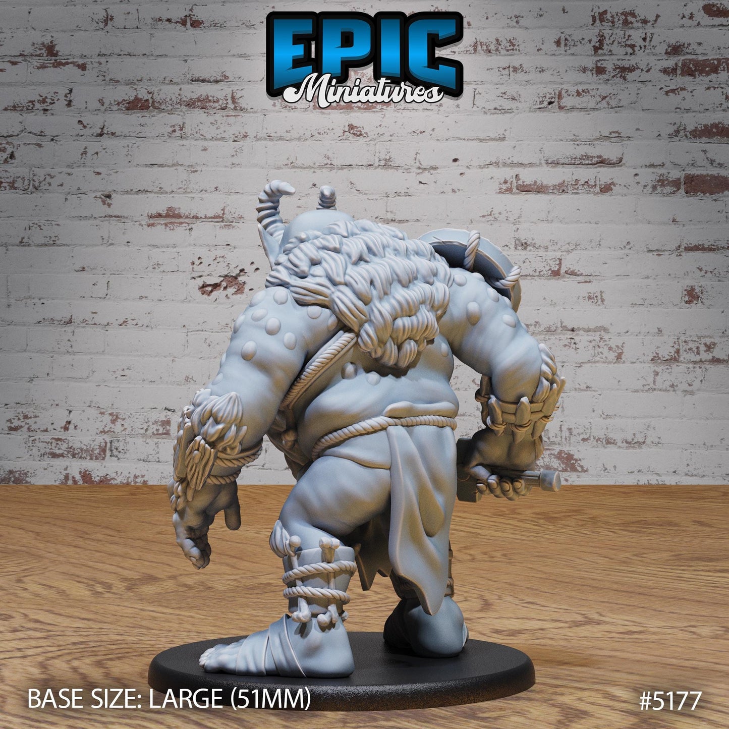 Bridge Troll (Large) | Premium DnD Miniatures | High Quality Resin | D&D RPG