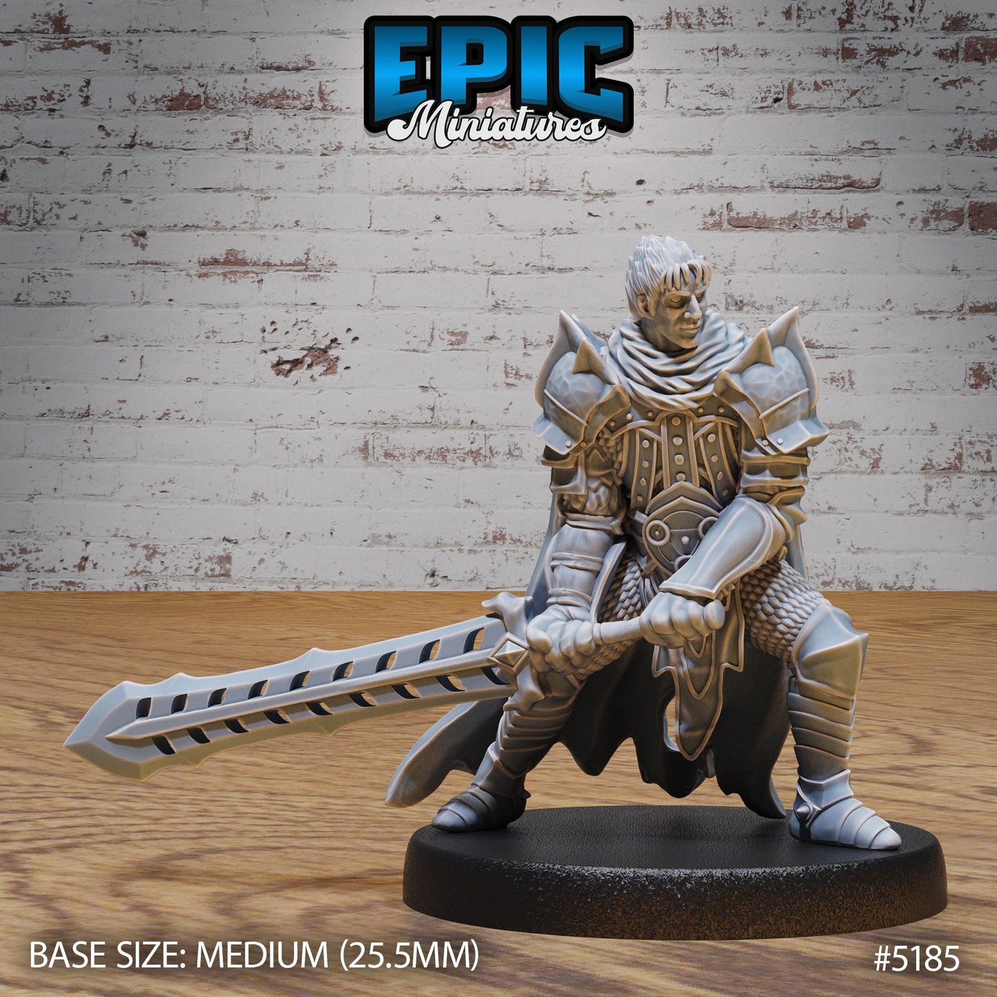 Legendary Beowulf (Medium) | Premium DnD Miniatures | High Quality Resin | D&D RPG