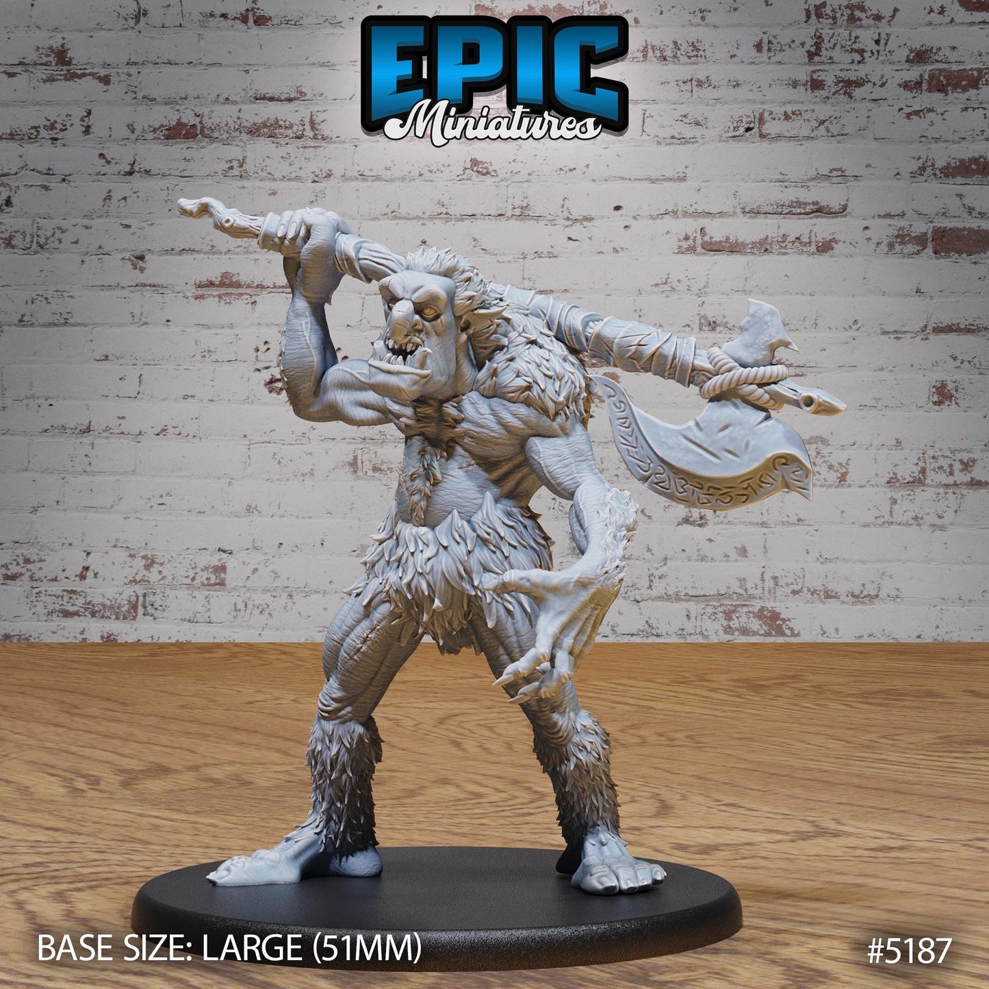Grendel Walking (Large) | Premium DnD Miniatures | High Quality Resin | D&D RPG