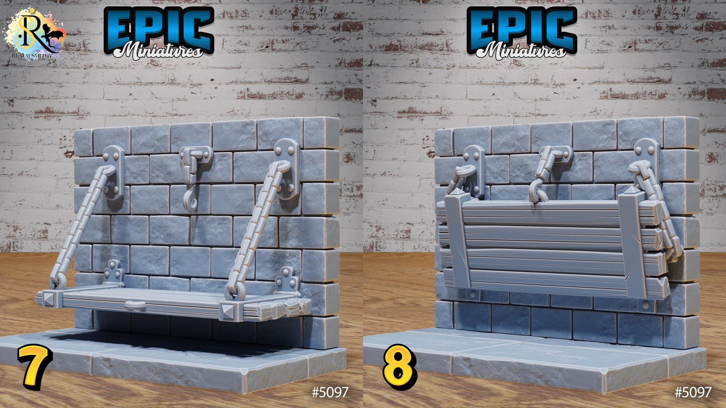 Prison Scatter - Bundle A | Premium DnD Miniatures | High Quality Resin | D&D RPG
