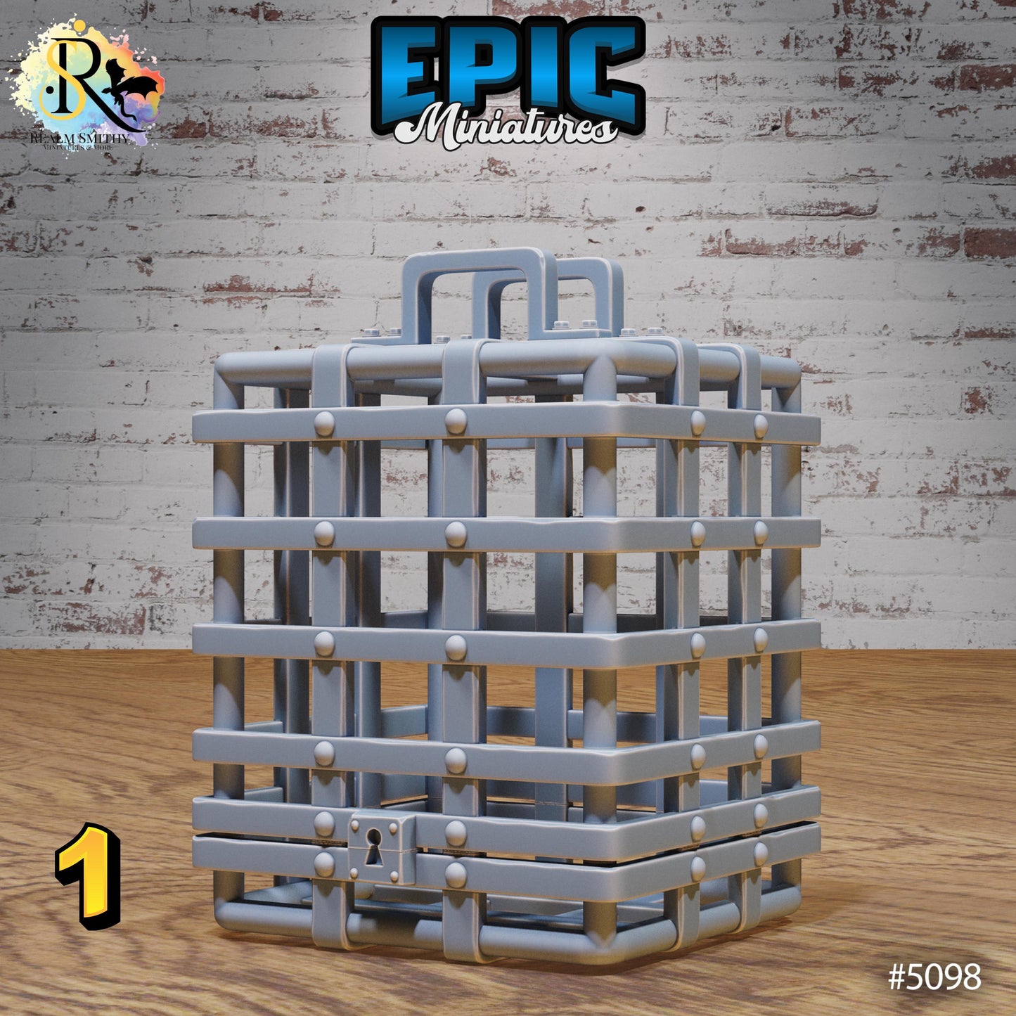 Prison Cages | Premium DnD Miniatures | High Quality Resin | D&D RPG