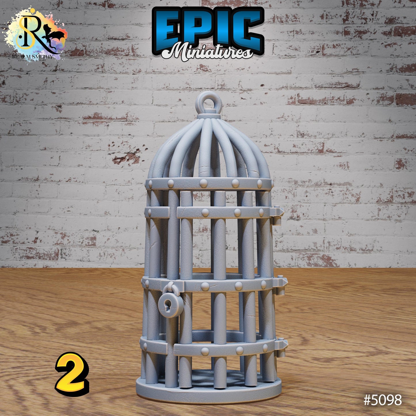 Prison Cages | Premium DnD Miniatures | High Quality Resin | D&D RPG
