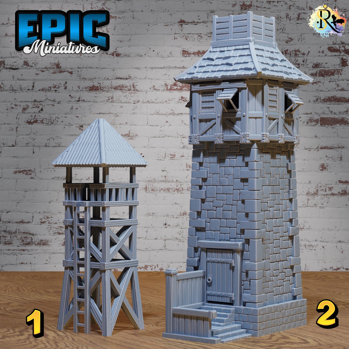 Prison Watch Tower | Premium DnD Miniatures | High Quality Resin | D&D RPG
