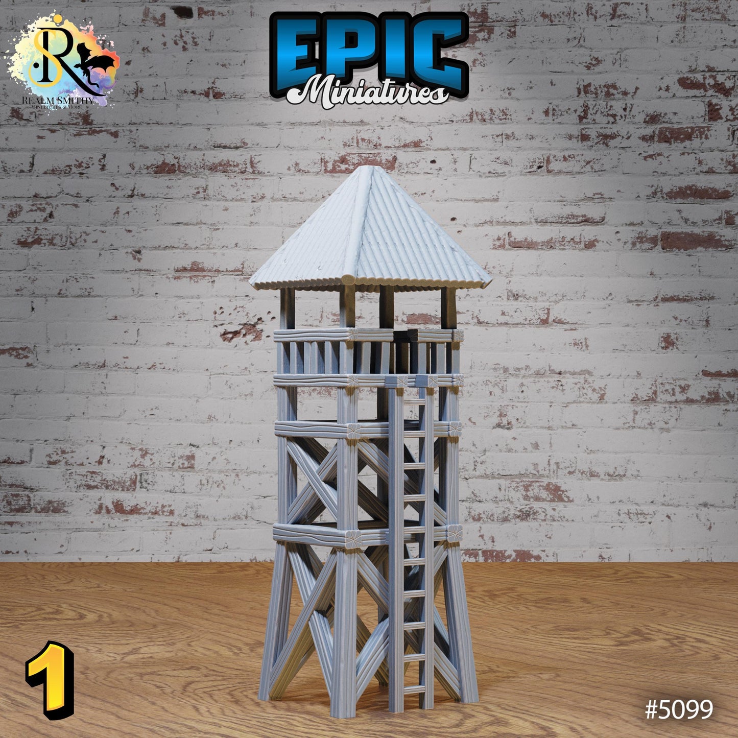 Prison Watch Tower | Premium DnD Miniatures | High Quality Resin | D&D RPG