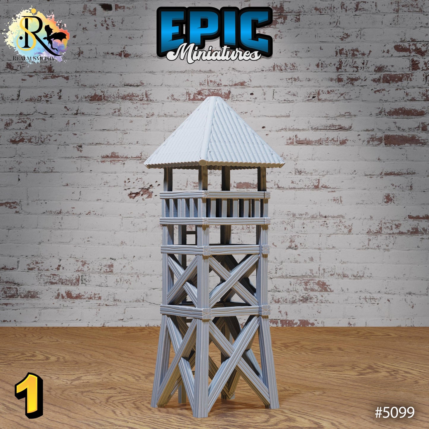 Prison Watch Tower | Premium DnD Miniatures | High Quality Resin | D&D RPG