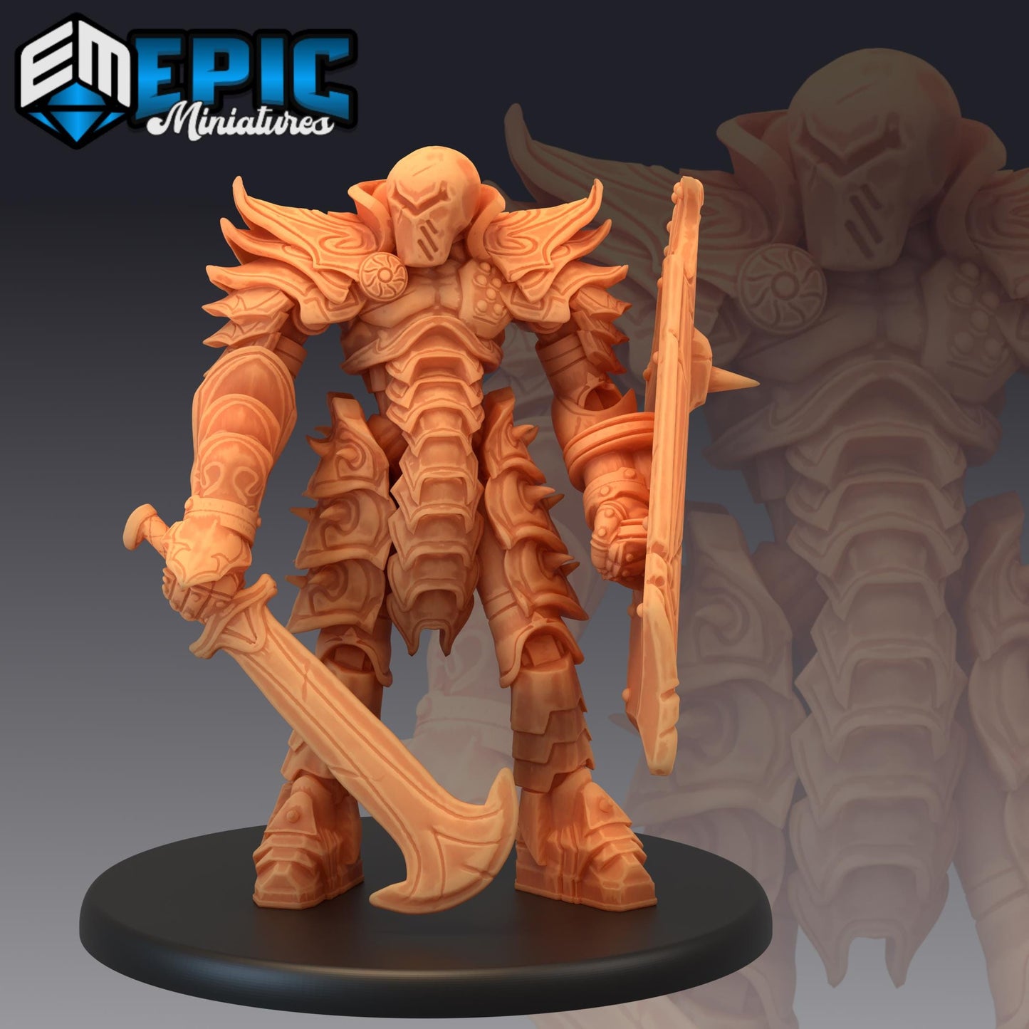 Iron Golem (Large) | #051 - Dwarven Mines | EPIC 28mm | Automaton, Golems, Construct, Machine, BG3, Guards, Security, Sentry