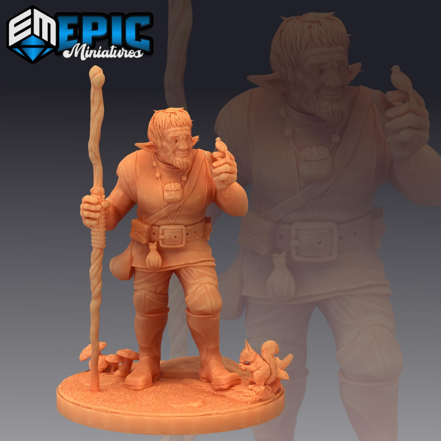 Firbolg Druid (Medium) | #050 - Infested Woodlands | EPIC | 28mm