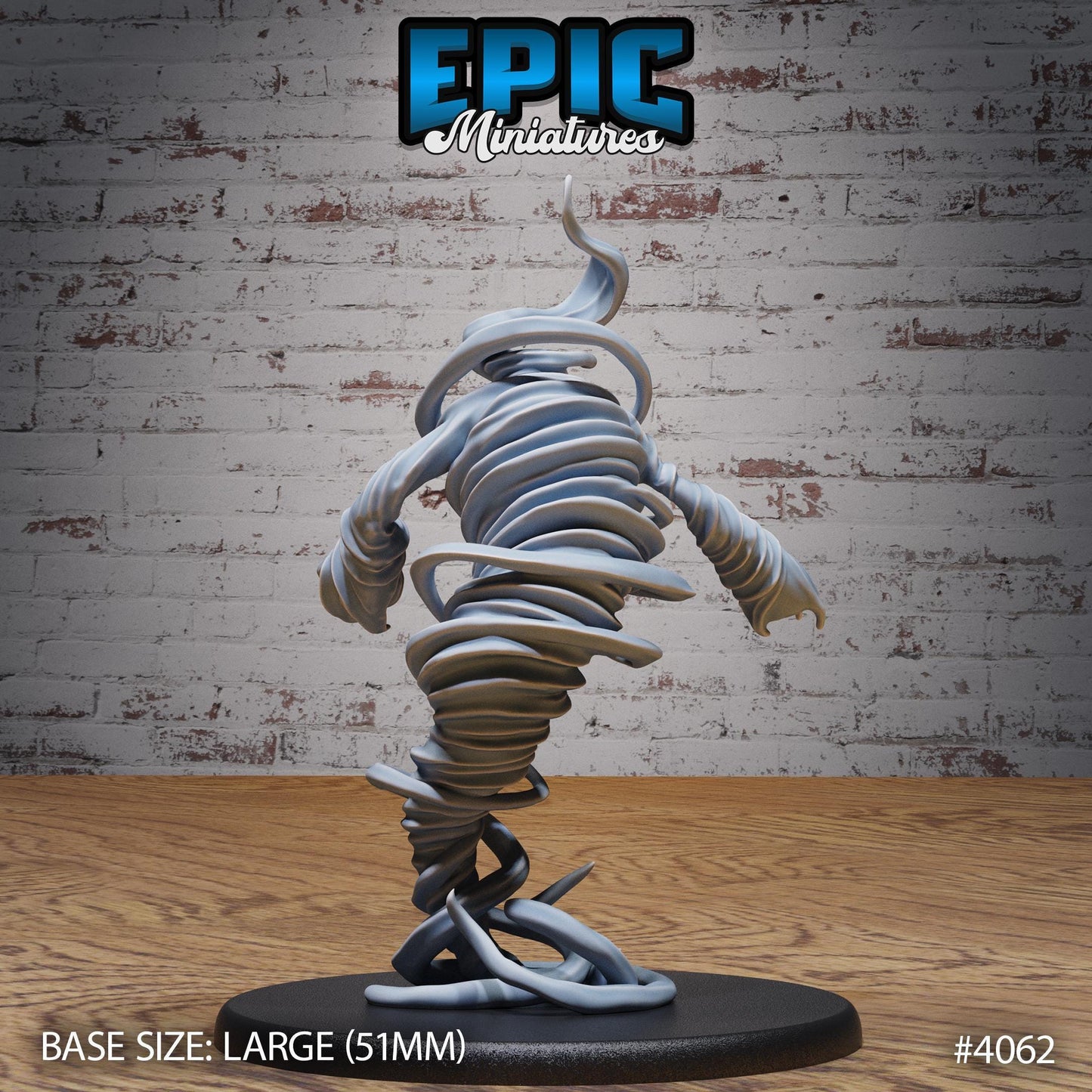 Air Elemental Miniature (Large) | EPIC | 28mm |