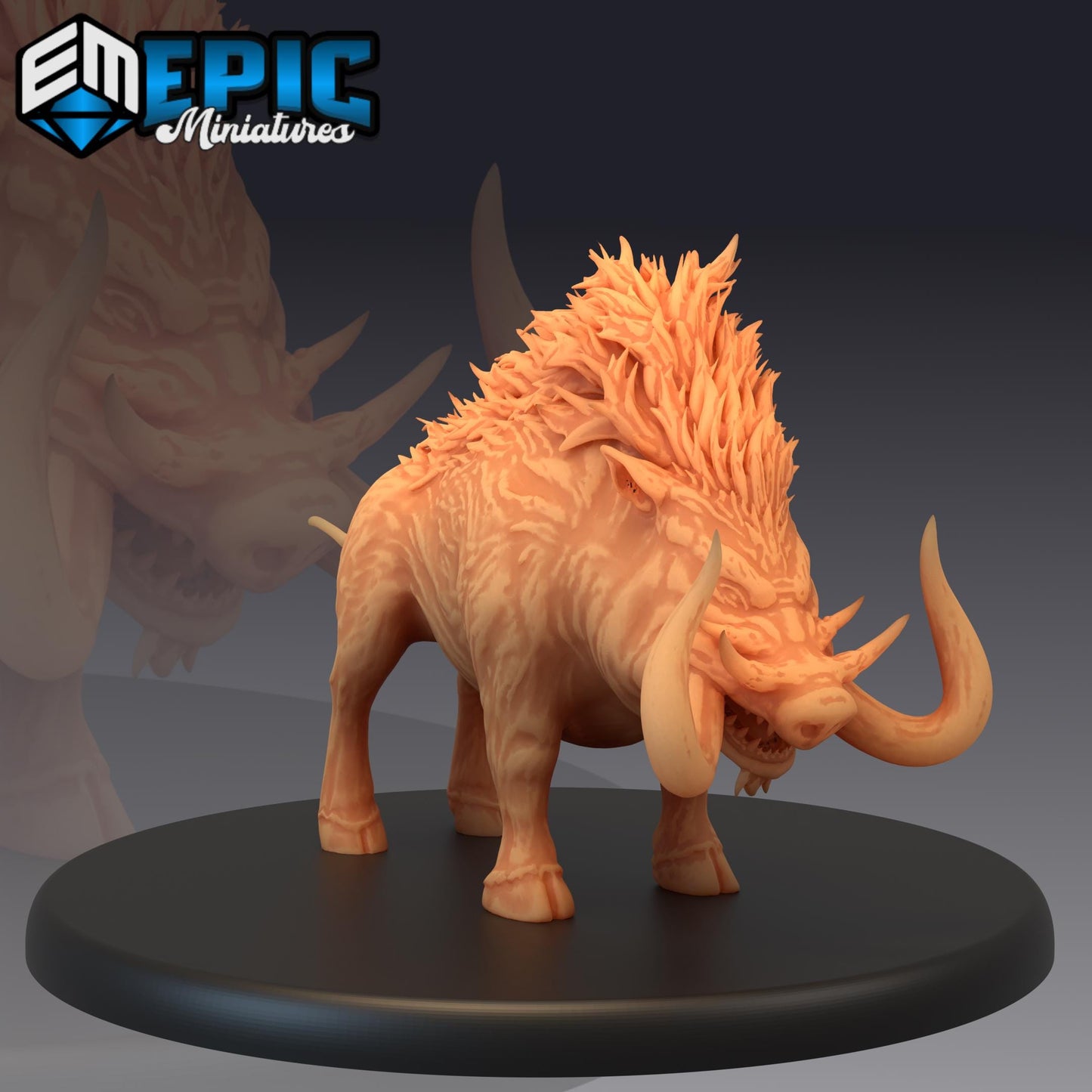 Forest Boar (Large) | #050 - Infested Woodlands | EPIC | 28mm