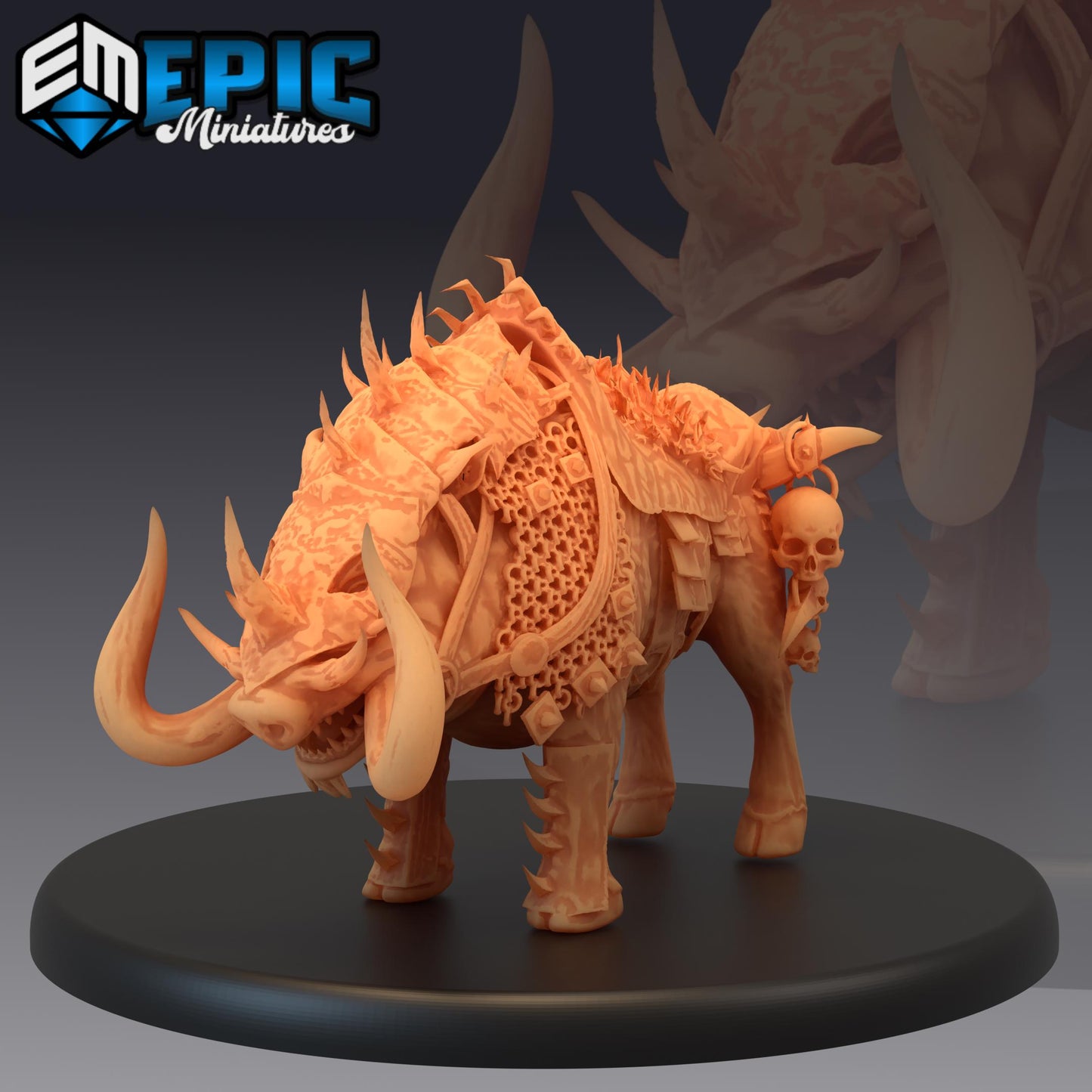 Forest Boar (Large) | #050 - Infested Woodlands | EPIC | 28mm