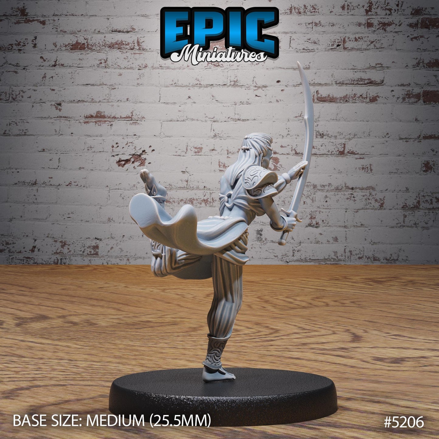 Belly Dancer (Medium) | #118 - Oriental Fortress - EPIC | Swords, Katana, Female, Woman, Exotic, Arabic, Arabian, Middle East