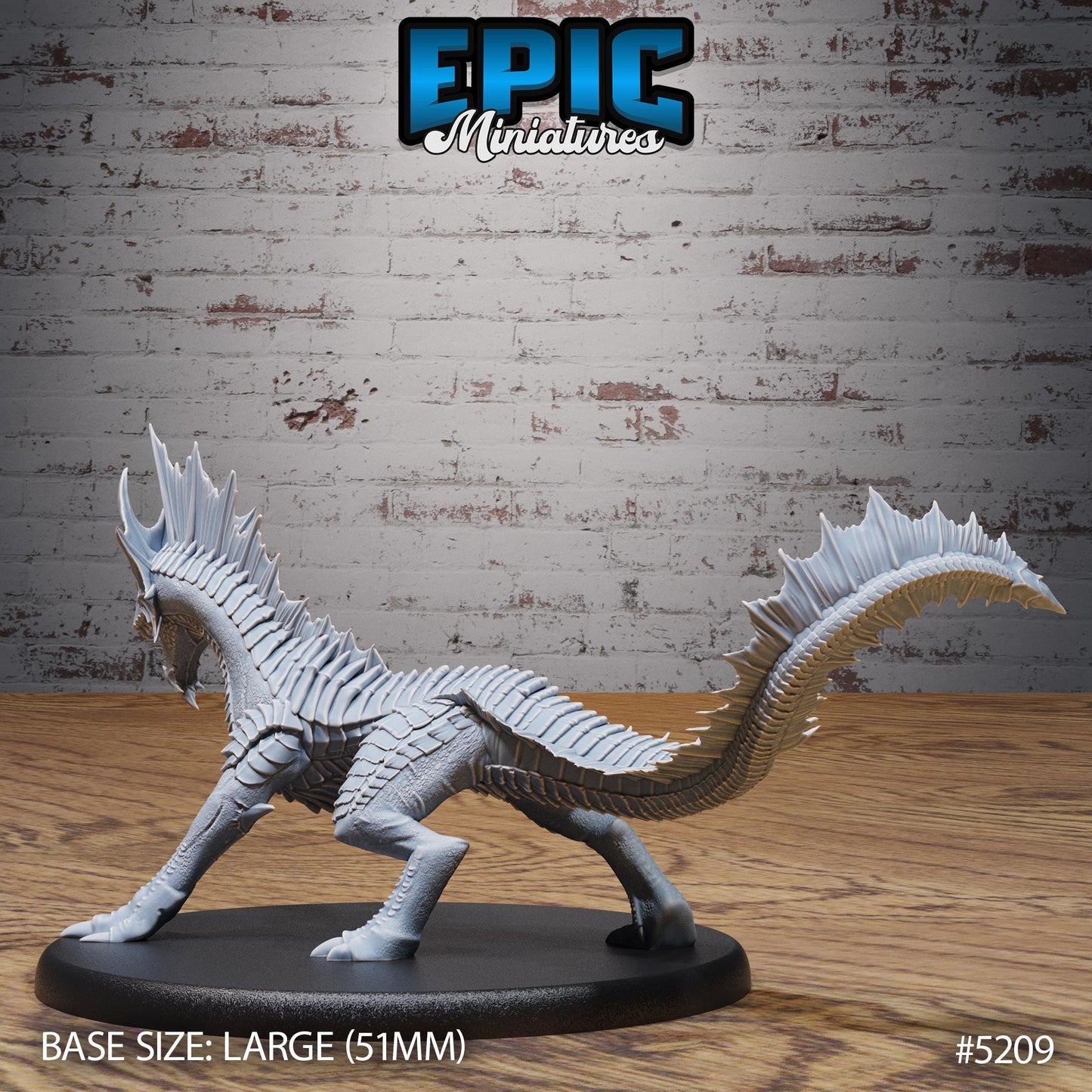 Guard Drake (Large) | #118 - Oriental Fortress - EPIC | Wyrm, Dragon, Drakes, Mount, Saddle, Rock, Attack, Wyvern, Creature