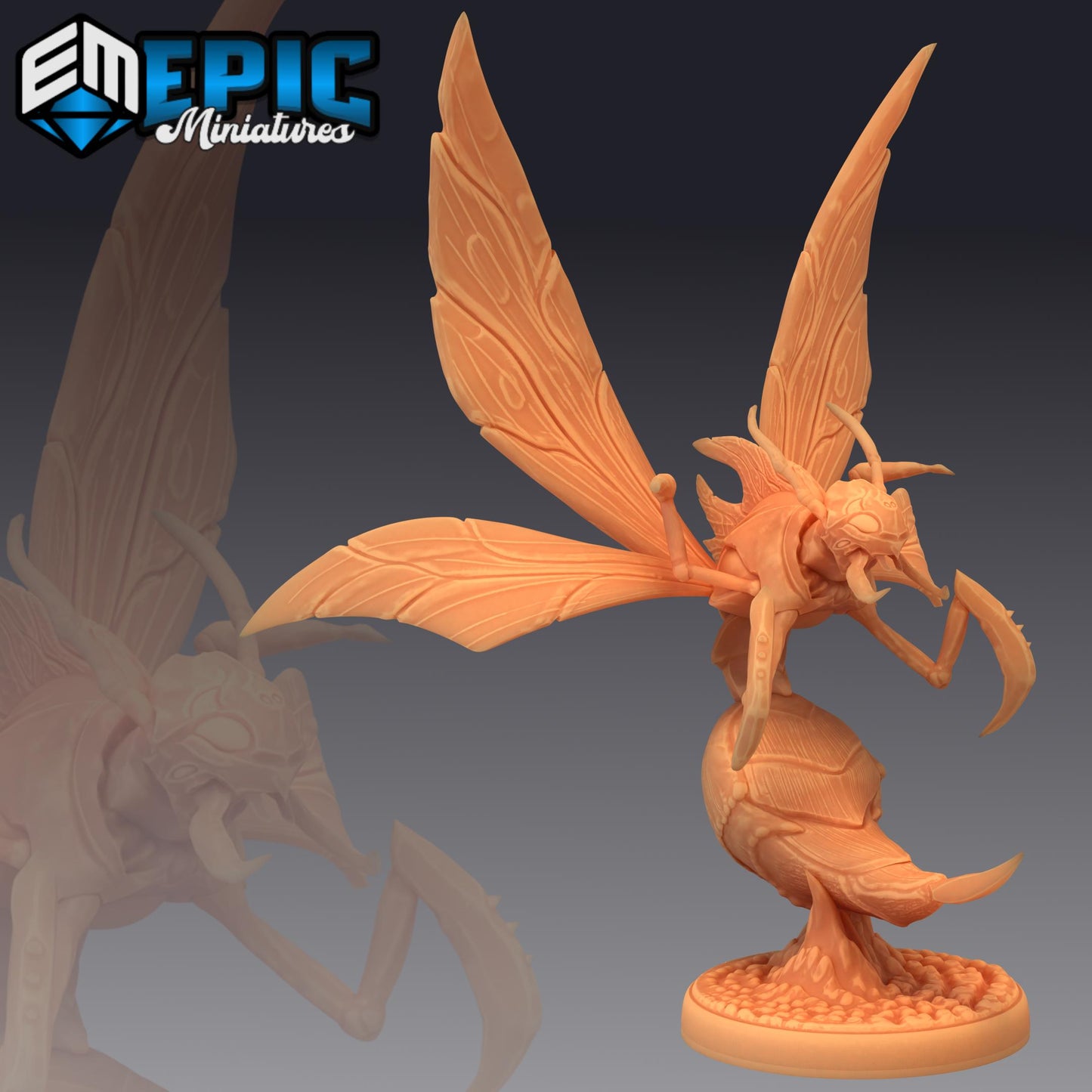 Giant Wasp (Large) | Premium DnD Minis with High Quality Resin | EPIC | 28mm