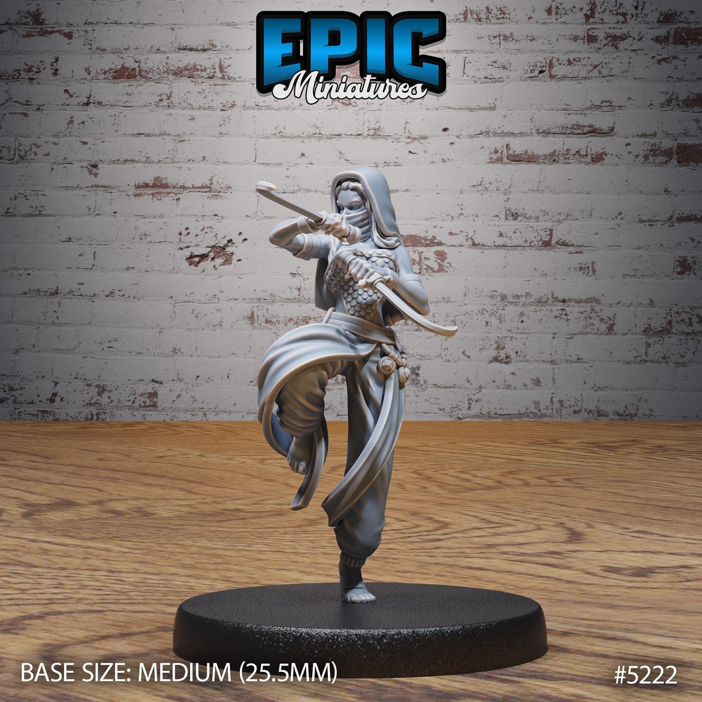 Oriental Army B (Medium+Large) |Premium DnD Minis High Quality Resin Miniature| Mage, Dancer, Rider Mount, Arabian Desert Middle East, Camel
