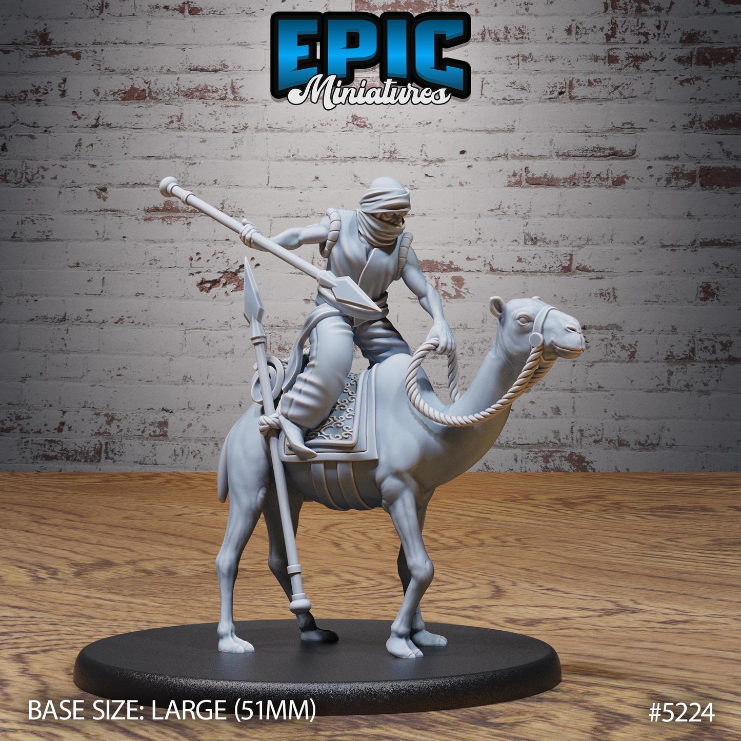 Oriental Army B (Medium+Large) |Premium DnD Minis High Quality Resin Miniature| Mage, Dancer, Rider Mount, Arabian Desert Middle East, Camel