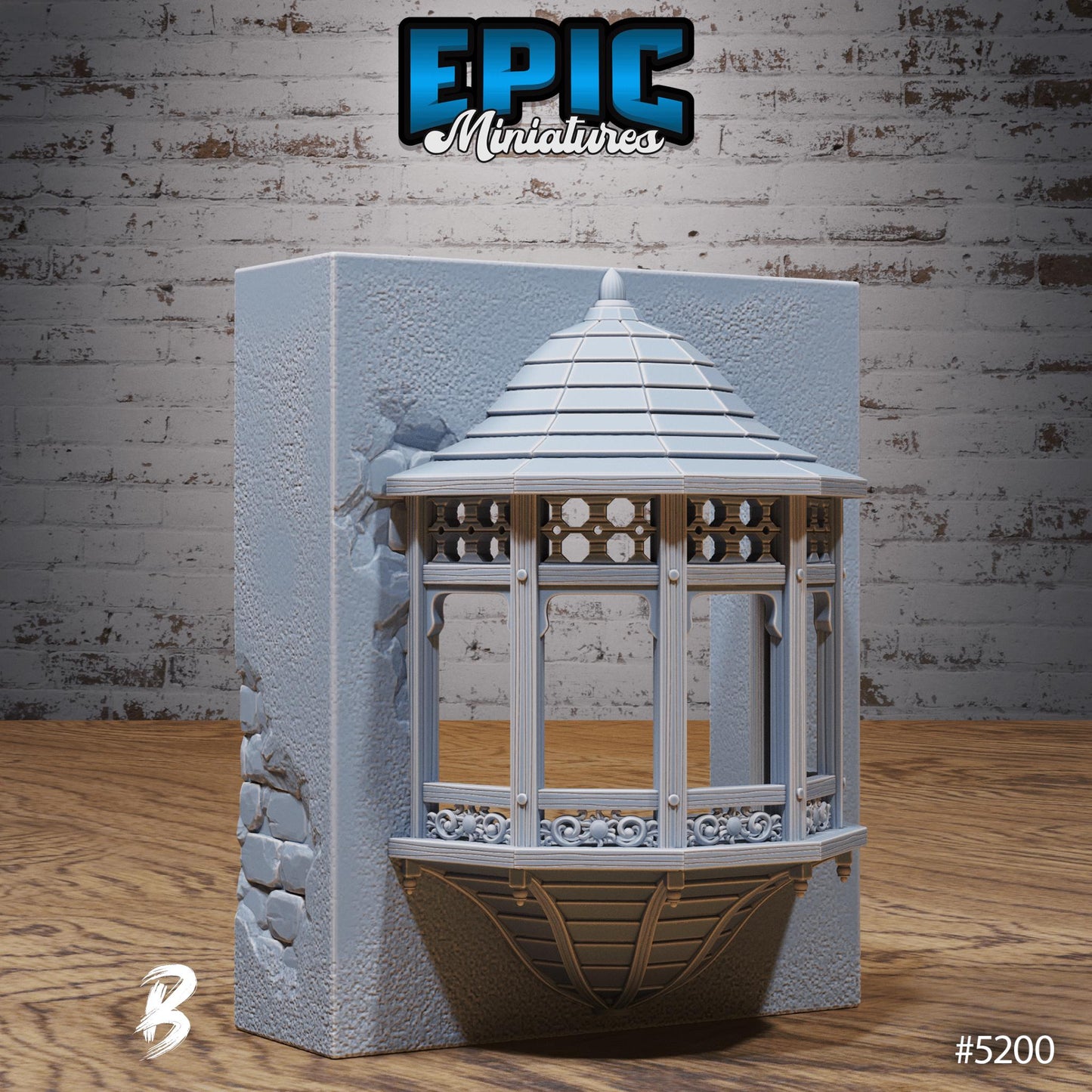 Decorative Elements | Premium DnD Minis High Quality Resin Miniature | City, Windows, Doors, Balcony, Stairs, Broken, Scatter, Roof, Door