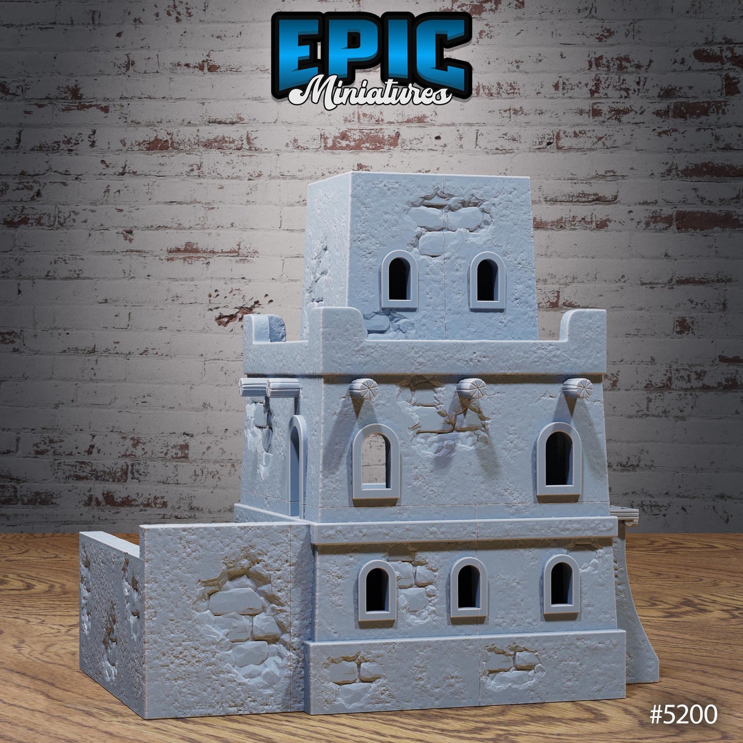 Oriental Building v2 | #118 - Oriental Fortress - EPIC | House, Store, Structure, Shopping, Awning, Eastern, Market, Town