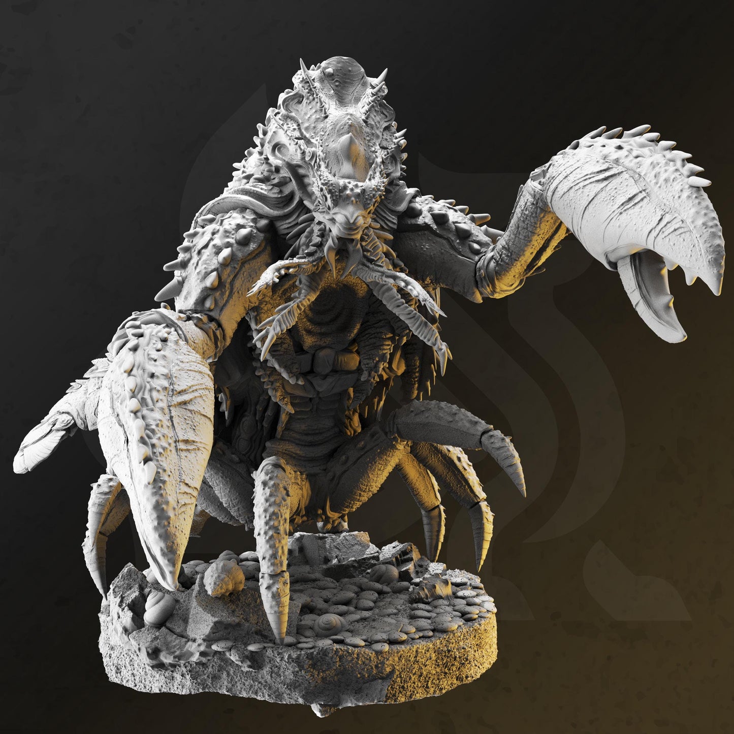 Ardolinth Hardshell - Crustacean Abomination (Large)| 32mm Hero Scale | Premium DnD Miniature High Quality Resin | DM Stash