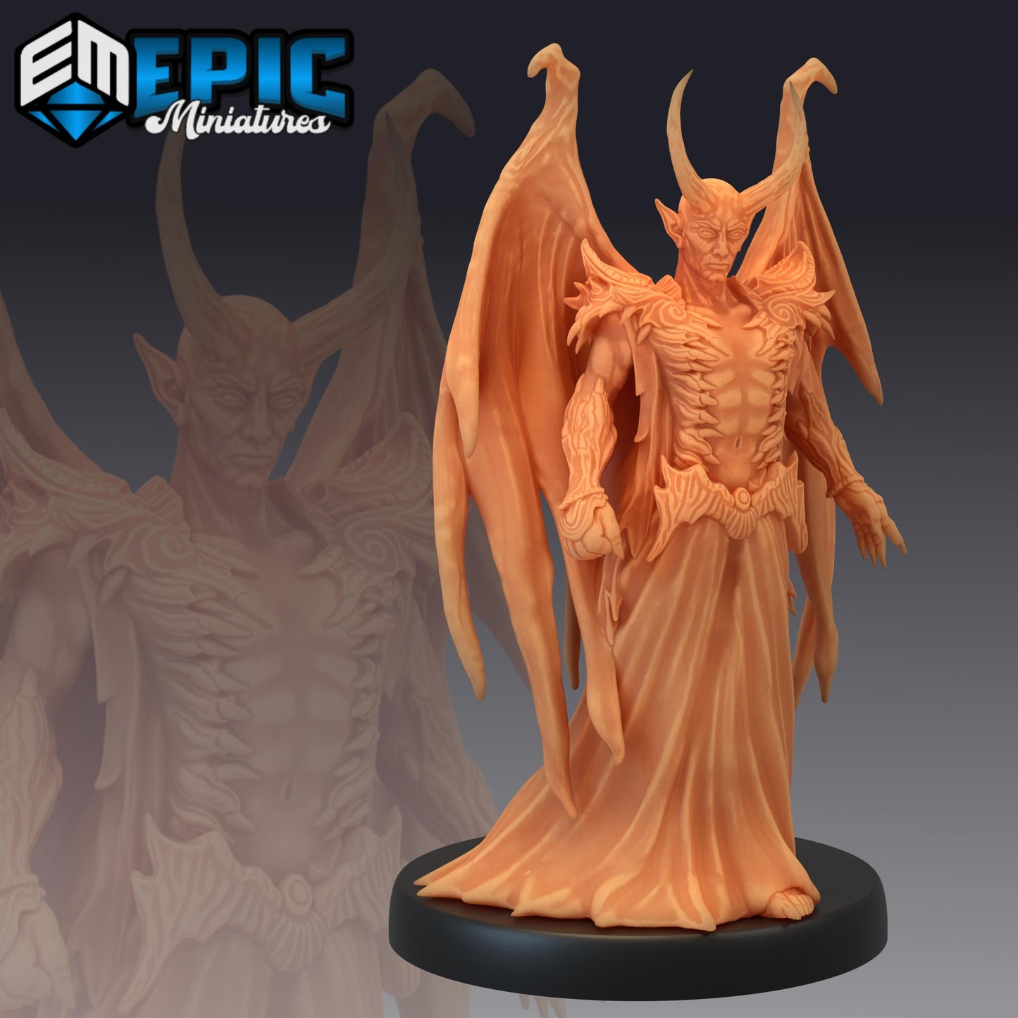 Devil Duke (Medium) | #047 - Deadly Sins | EPIC | 28mm