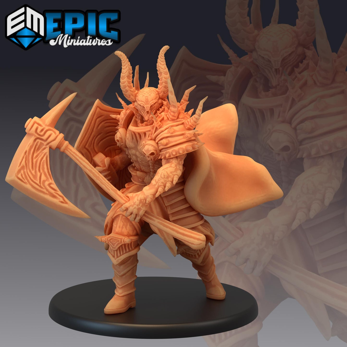 Devil Warlord (Large) | #047 - Deadly Sins | EPIC | 28mm