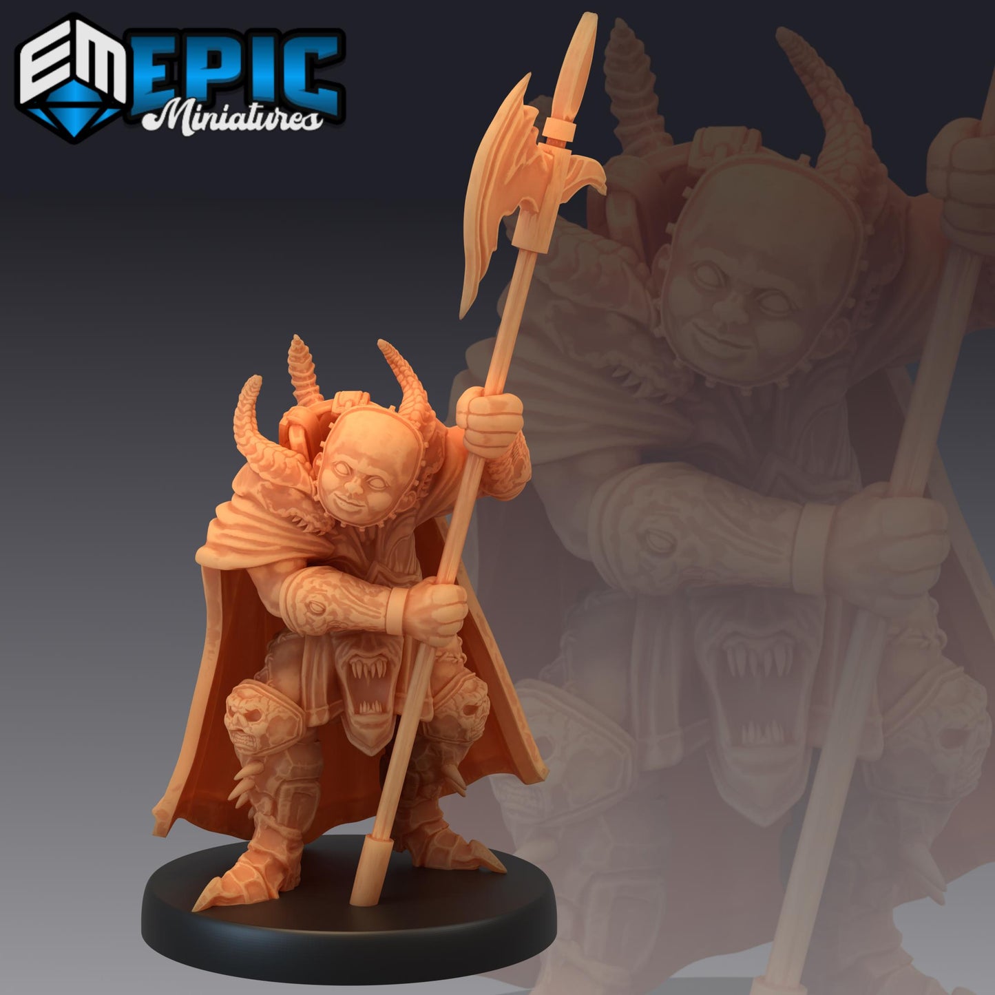 Legion Devil (Medium) | #047 - Deadly Sins | EPIC | 28mm