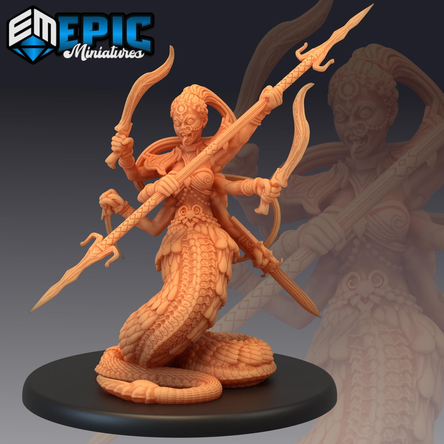 Marilith (Large) | #047 - Deadly Sins | EPIC | 28mm