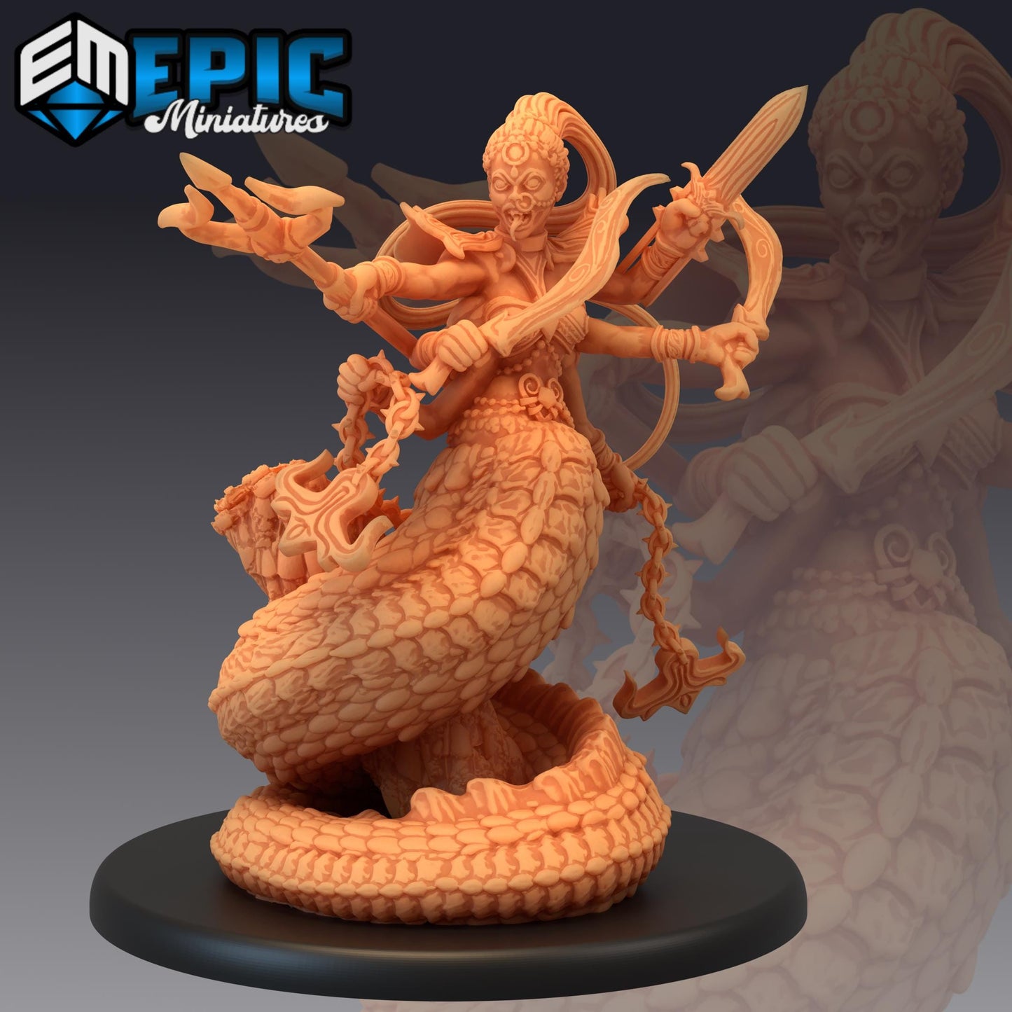 Marilith (Large) | #047 - Deadly Sins | EPIC | 28mm