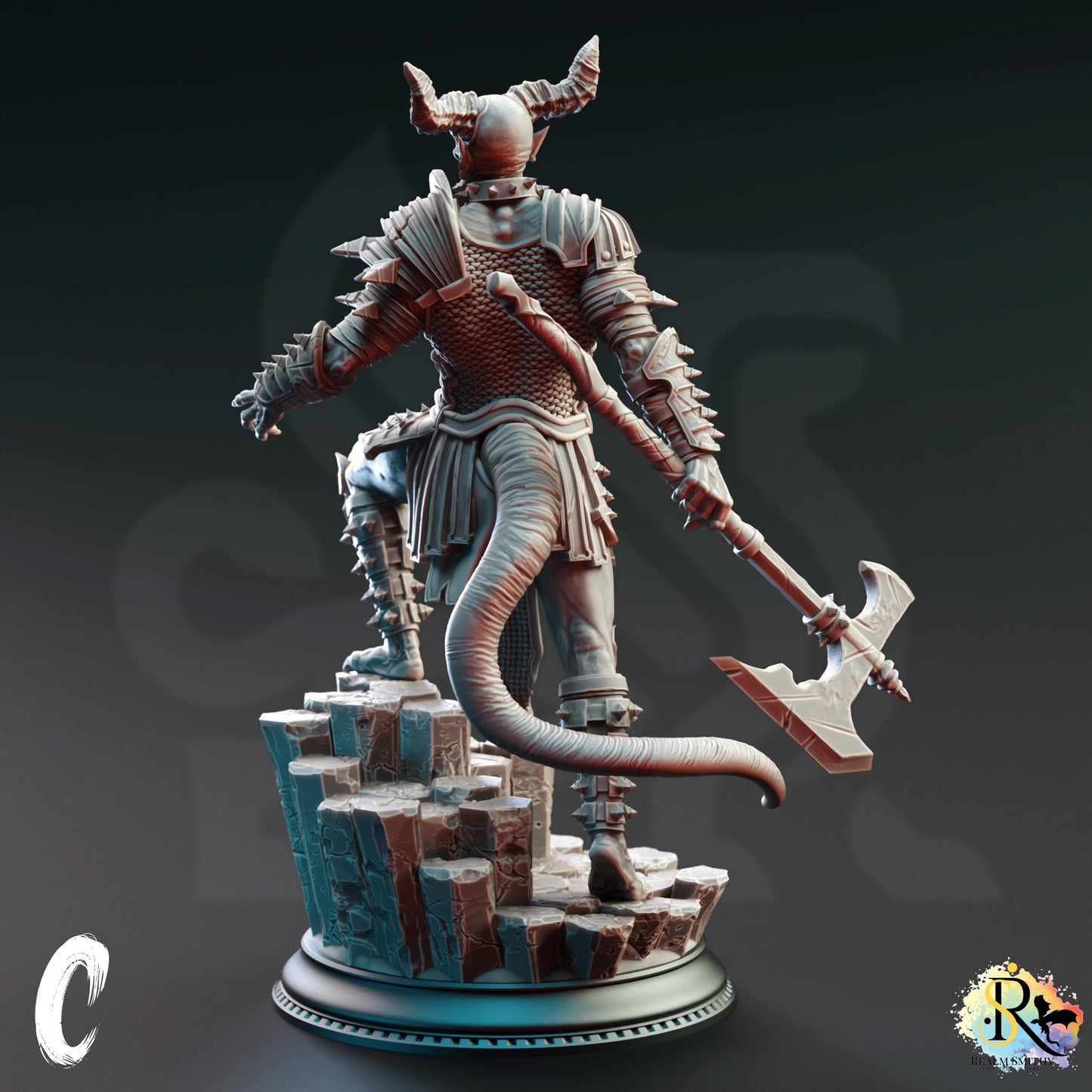 Demons of the Abyss - Nosmeni Warriors (Medium) | DM Stash | 32mm Scale | Devils & Divine Pack