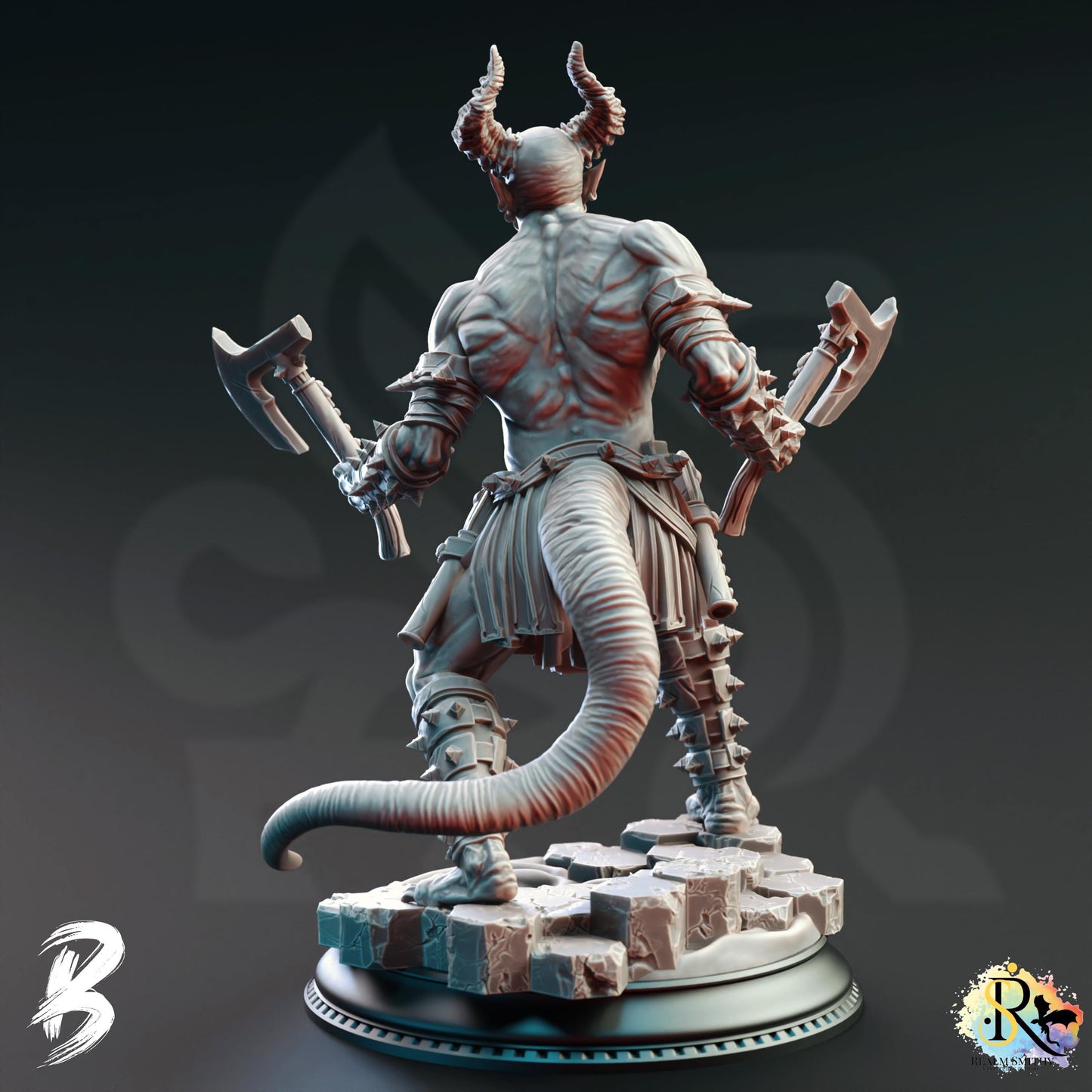 Demons of the Abyss - Nosmeni Warriors (Medium) | DM Stash | 32mm Scale | Devils & Divine Pack