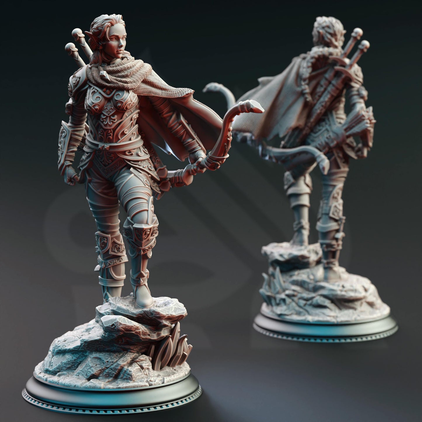 Virana - Hunter of Hellspawn (Medium) | DM Stash | 32mm Scale | Premium DnD Miniature High Quality Resin