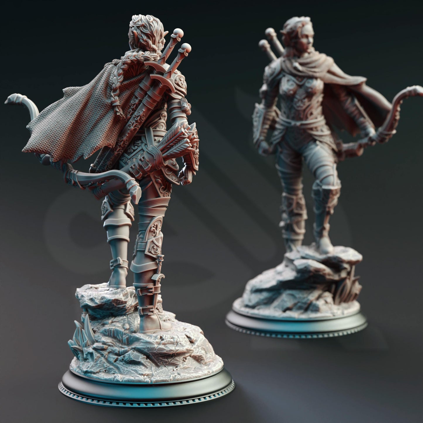 Virana - Hunter of Hellspawn (Medium) | DM Stash | 32mm Scale | Premium DnD Miniature High Quality Resin