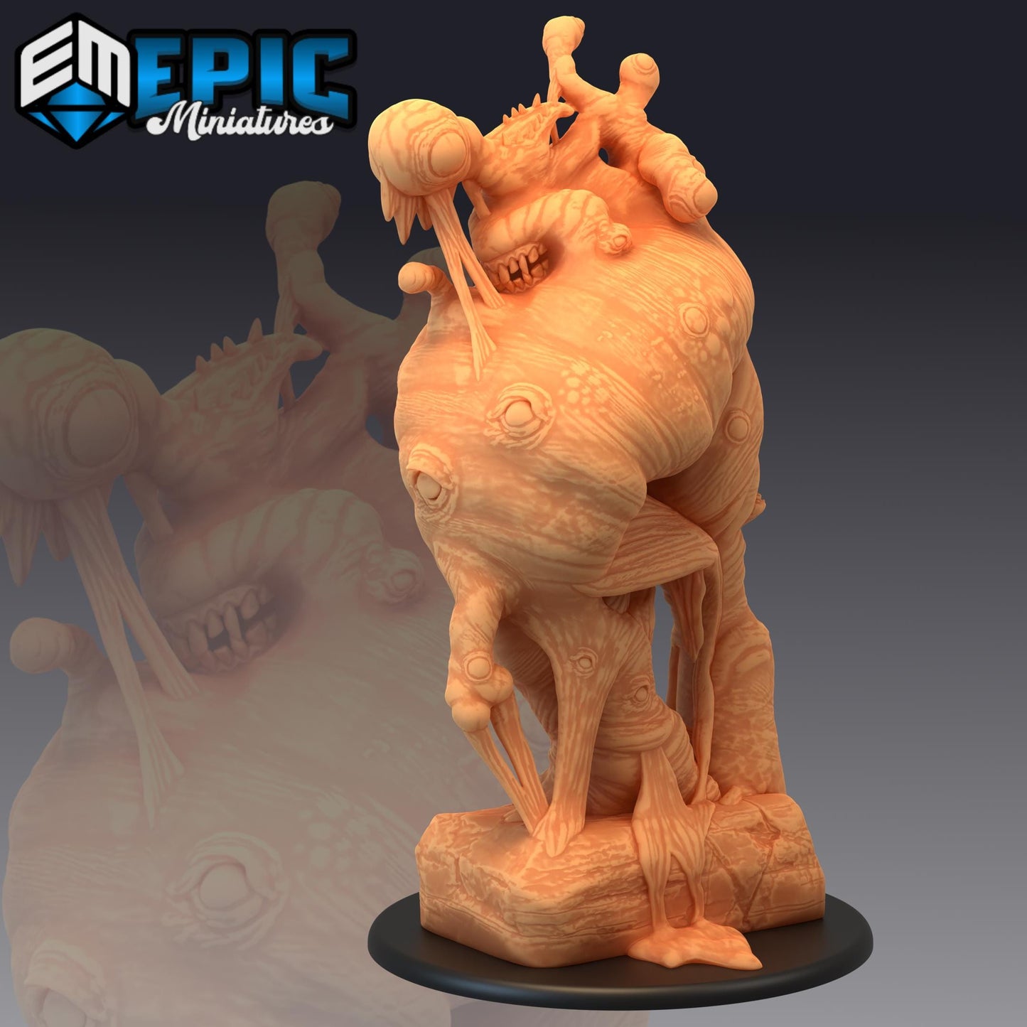 Ancient Slime Demon | #052 - Cruel Marshes - EPIC Miniatures | Large, Adult, Young, Juiblex, Huge, Large, Goo, Slime, Eyes, Shapeless Things