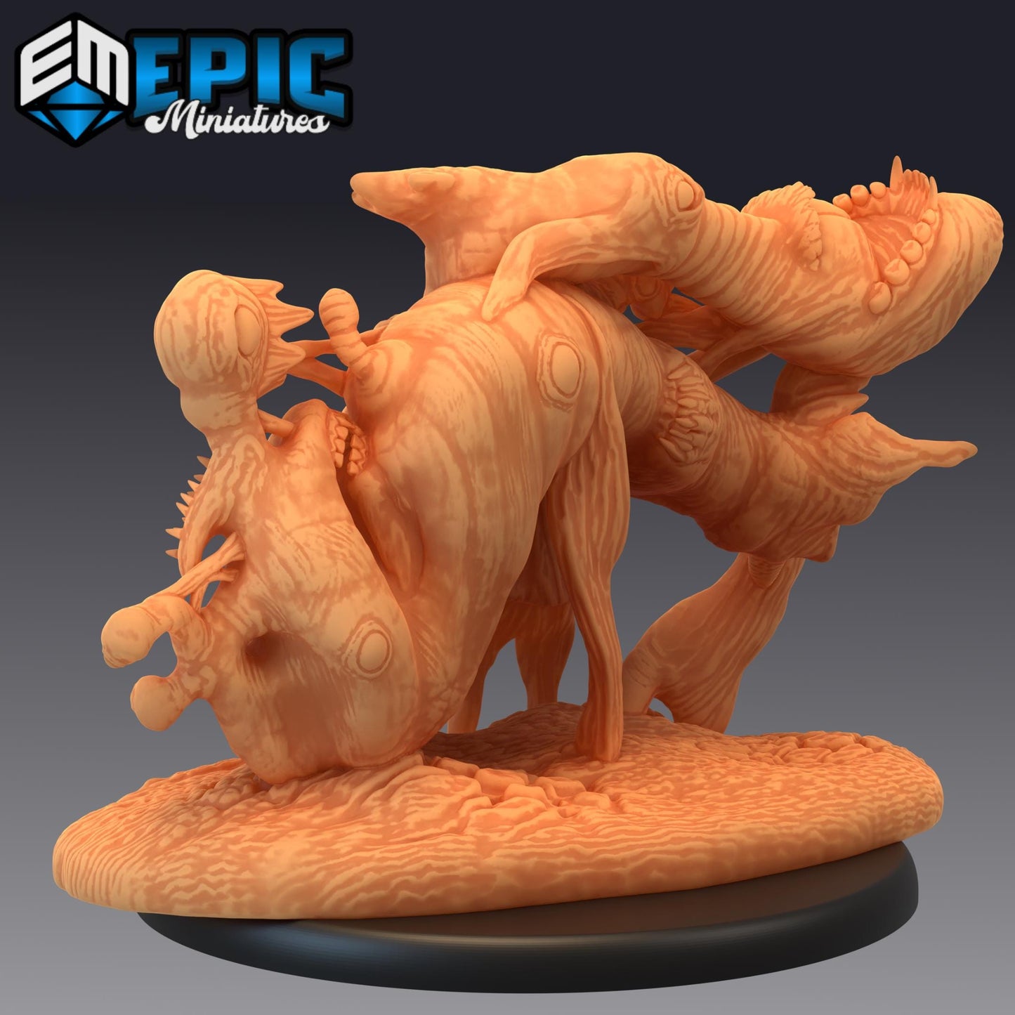 Ancient Slime Demon | #052 - Cruel Marshes - EPIC Miniatures | Large, Adult, Young, Juiblex, Huge, Large, Goo, Slime, Eyes, Shapeless Things