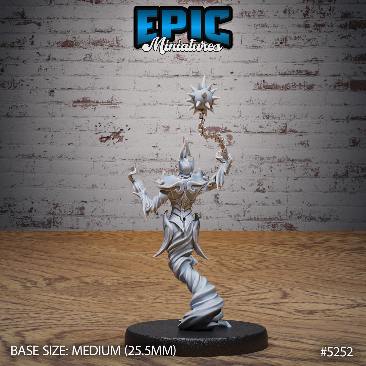 Myrmidon Air (Medium) | #119 - Ancient Nature EPIC Miniatures | High Quality Premium Resin | Elemental, Tornado, Archons