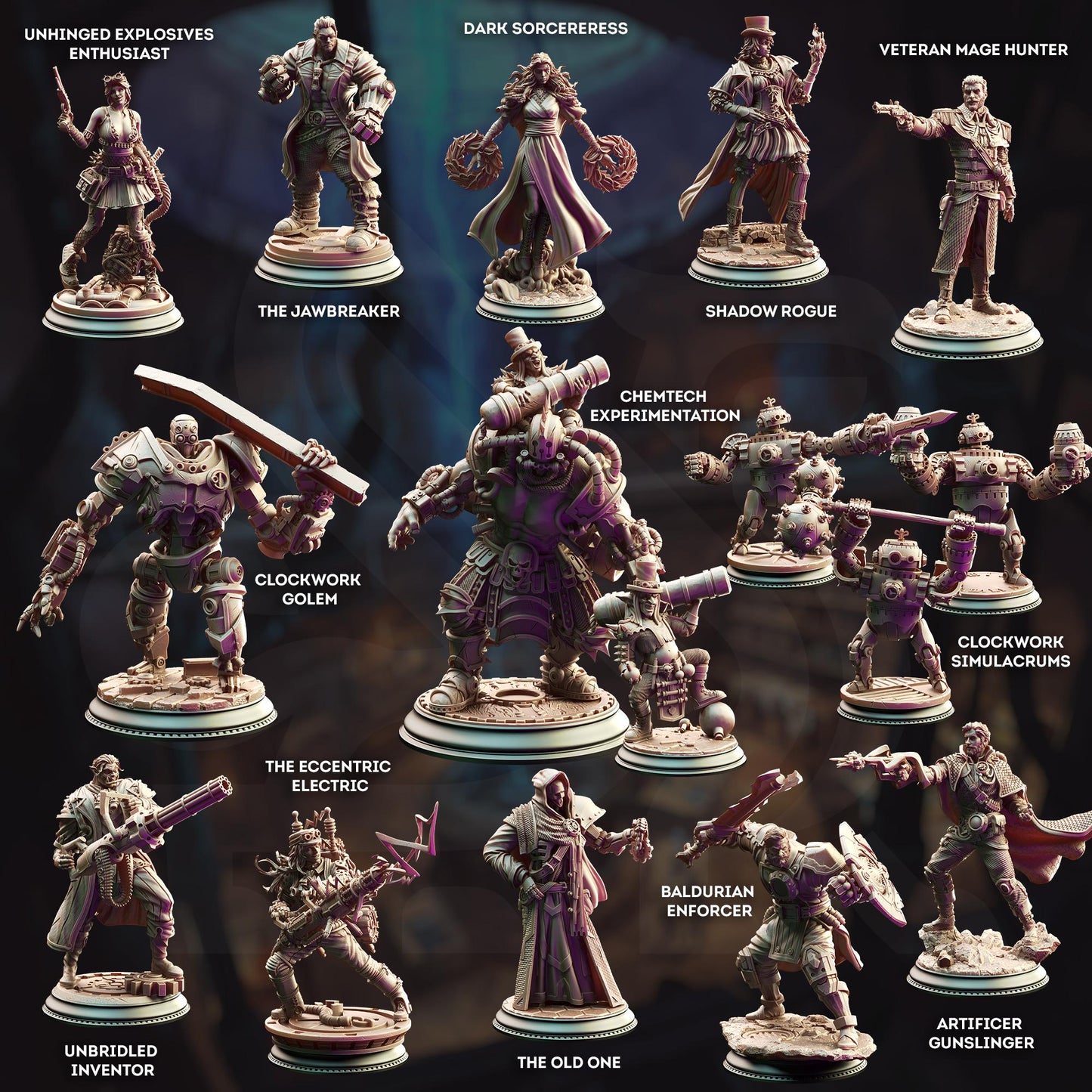 Eryial of Arvere - Unhinged Explosives Enthusiast | Cogs of Revolution | DM STASH | High Quality Resin